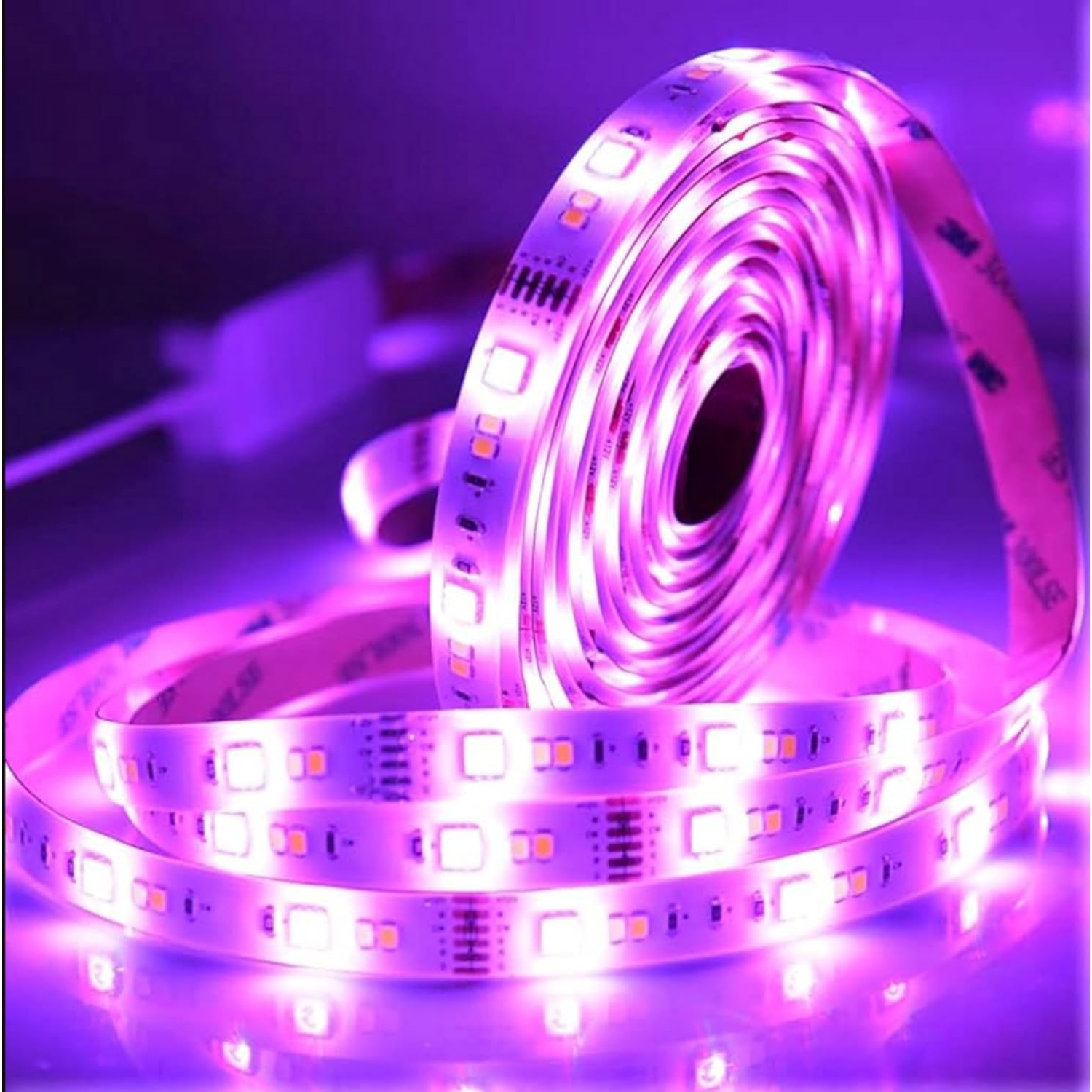 Lloyd's Smart LED Strip Lights - 5 Meter, WiFi, Colour Changing Indoor RGB Light, Compatible with Alexa and Google, Remote Controlled, Strip Lights