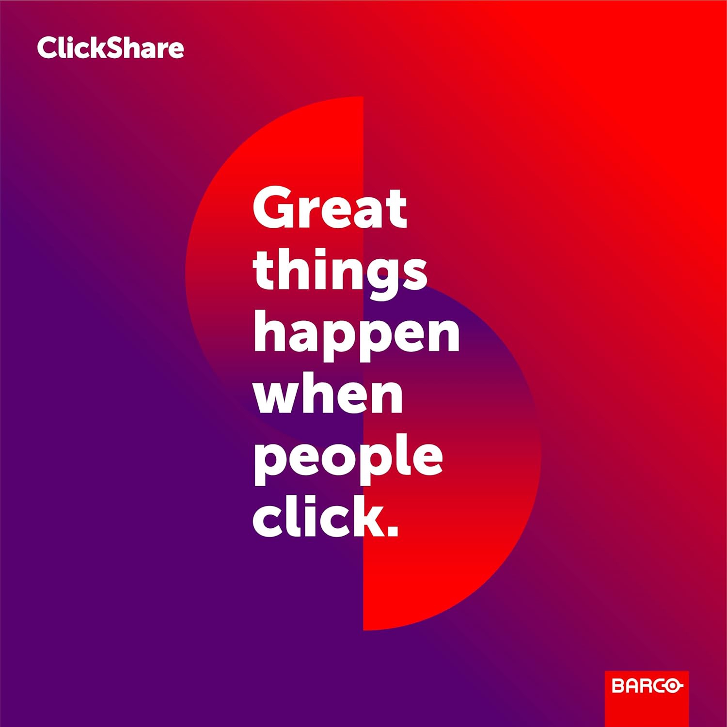 Barco Tray and 2 Button Pack | Additional Button Package for ClickShare Wireless System