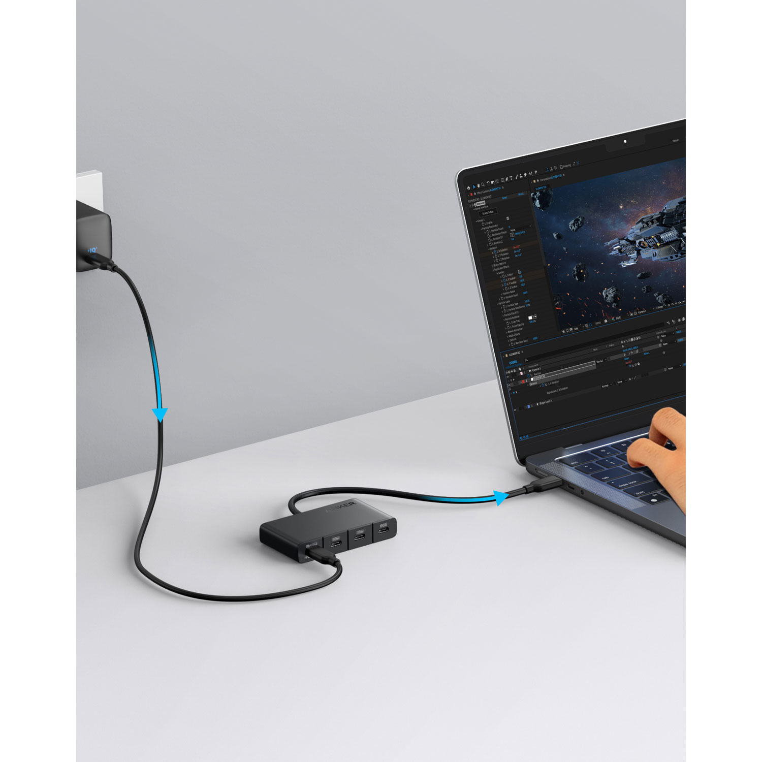 Anker 4-in-1 USB-C Display Hub with PD