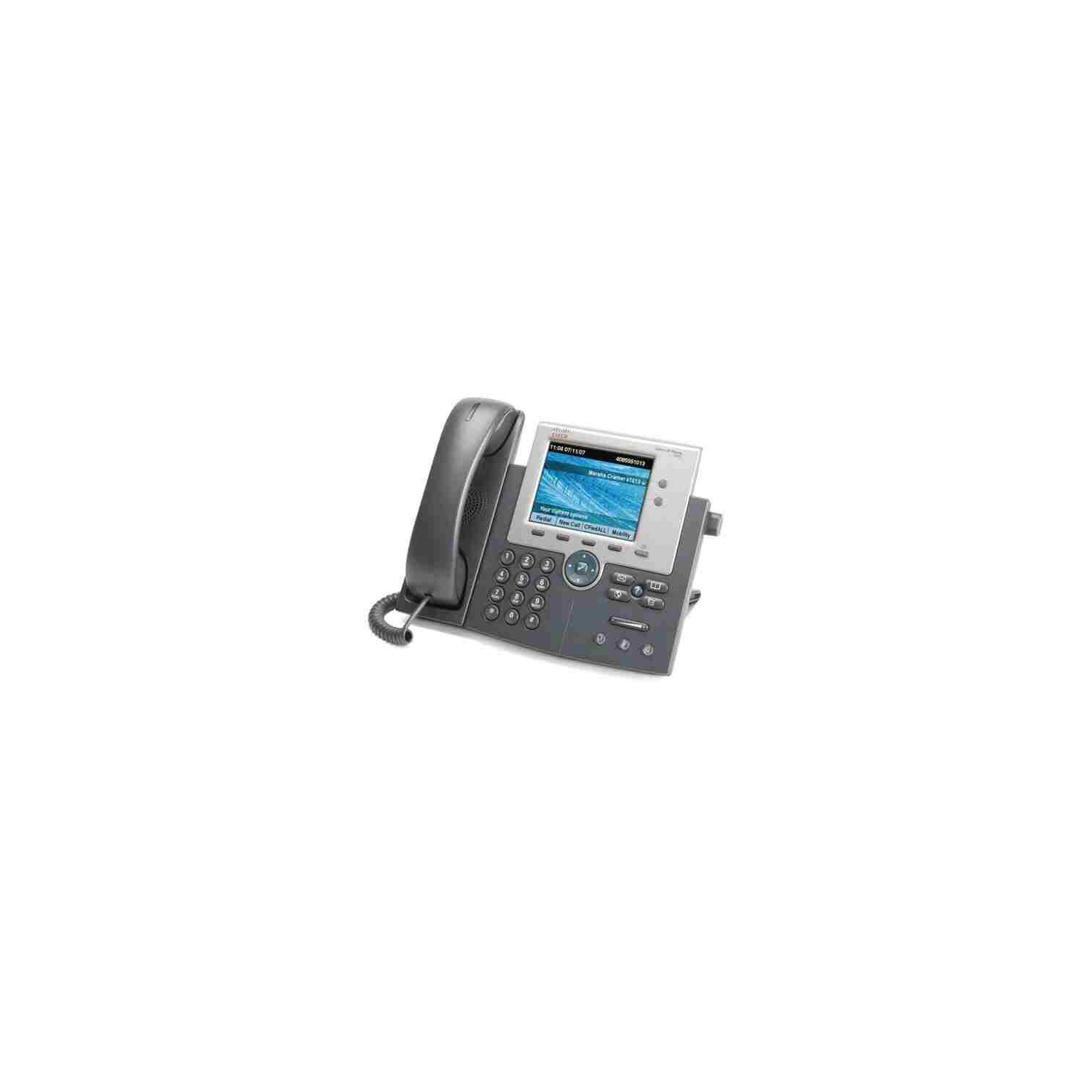 NEW Cisco 7945 Series CP-7945G VoIP IP Business Phones - Dark Grey