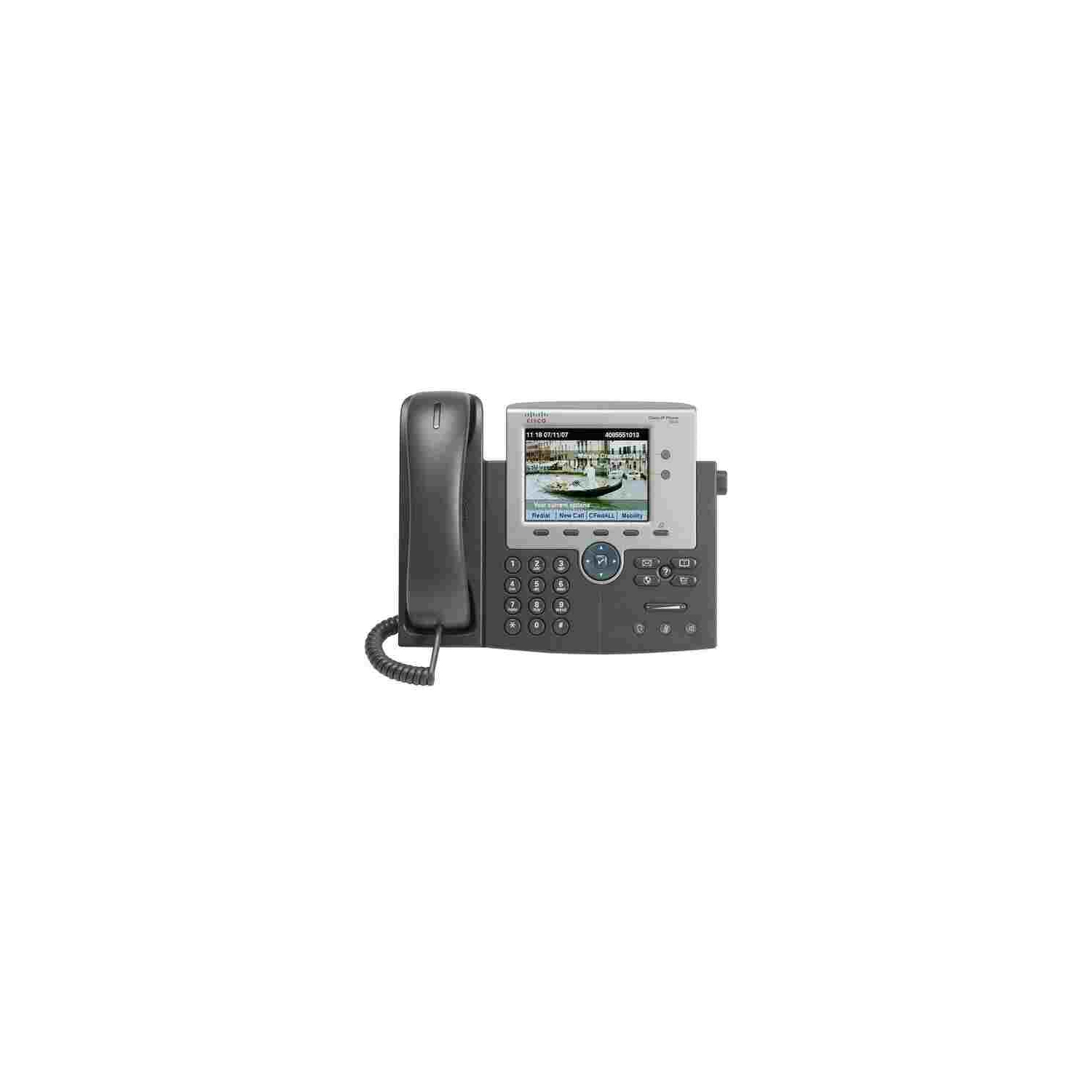 NEW Cisco 7945 Series CP-7945G VoIP IP Business Phones - Dark Grey