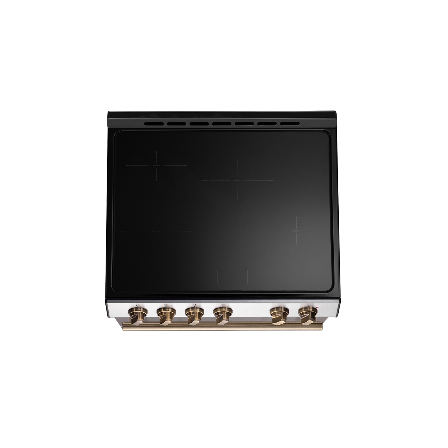 Forno Leonardo Espresso 30-Inch Slide-In Induction Range Stainless-Steel