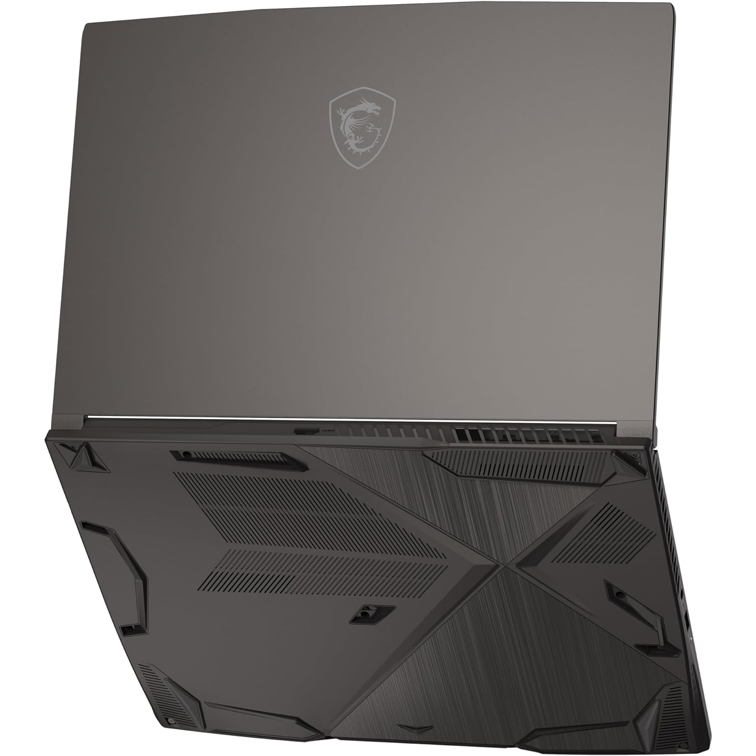 Portable de jeu HD intégrale B12U mince 15,6 po de MSI à processeur Core i5-12450H d'Intel, carte graphique GeForce RTX 2050 de NVIDIA, disque SSD