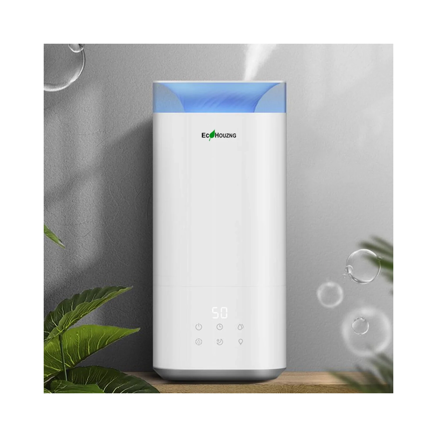 Ecohouzng , 4.7 L Ultrasonic Top-fill Humidifier