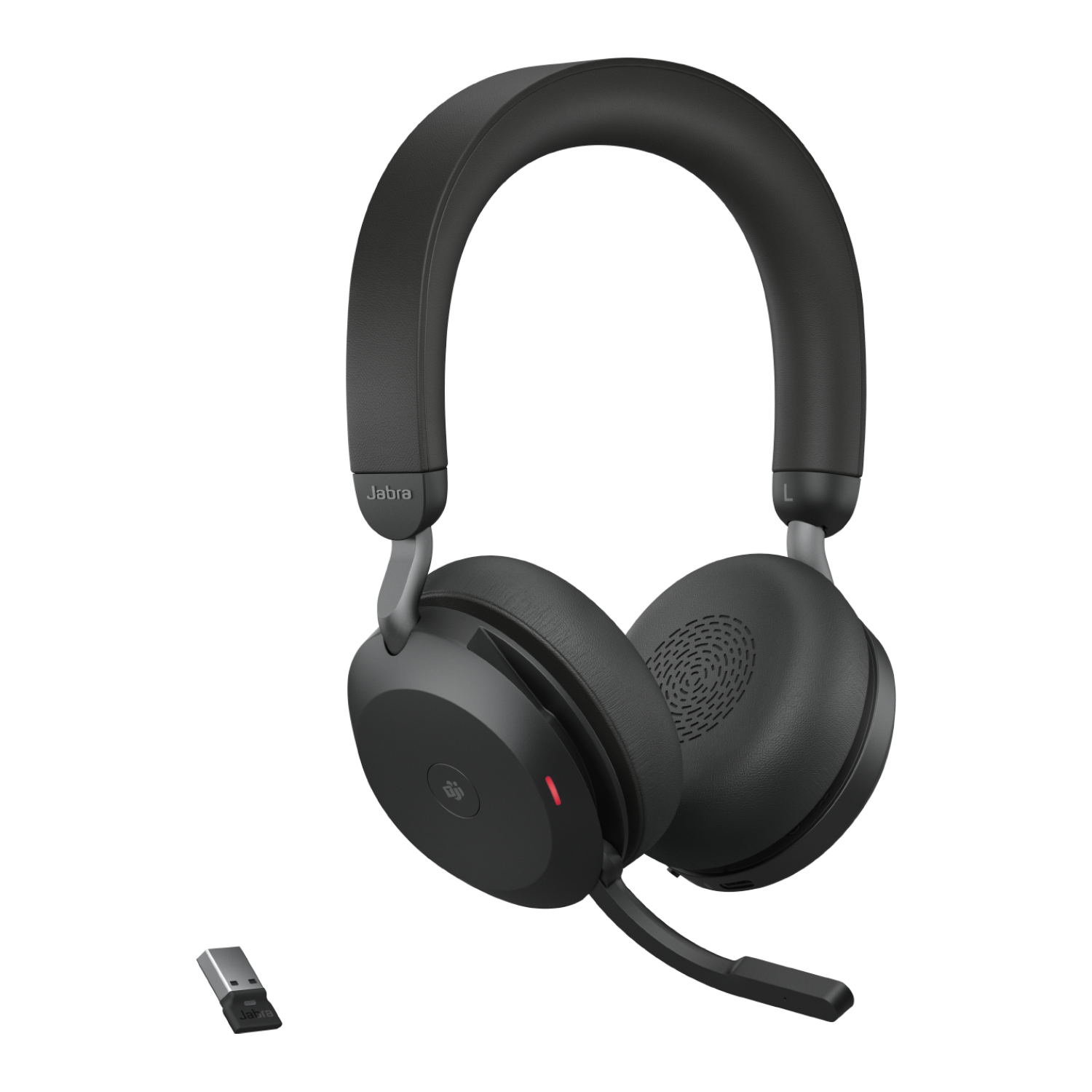 Casque d'écoute 100 % sans fil Bluetooth 5,2 à suppression active du bruit avec micro Evolve2 75 de Jabra