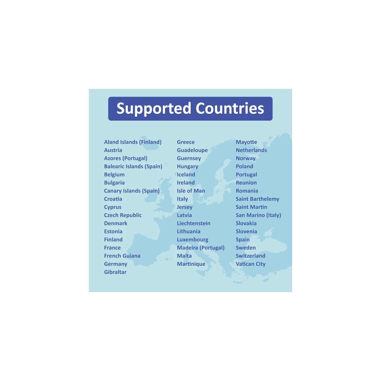 Carte SIM prépayée Europe - 30 jours, données 10&nbsp;Go 5G/4G, appels illimités & SMS, utilisation au Royaume-Uni, en Suisse et dans plus de 30 pays