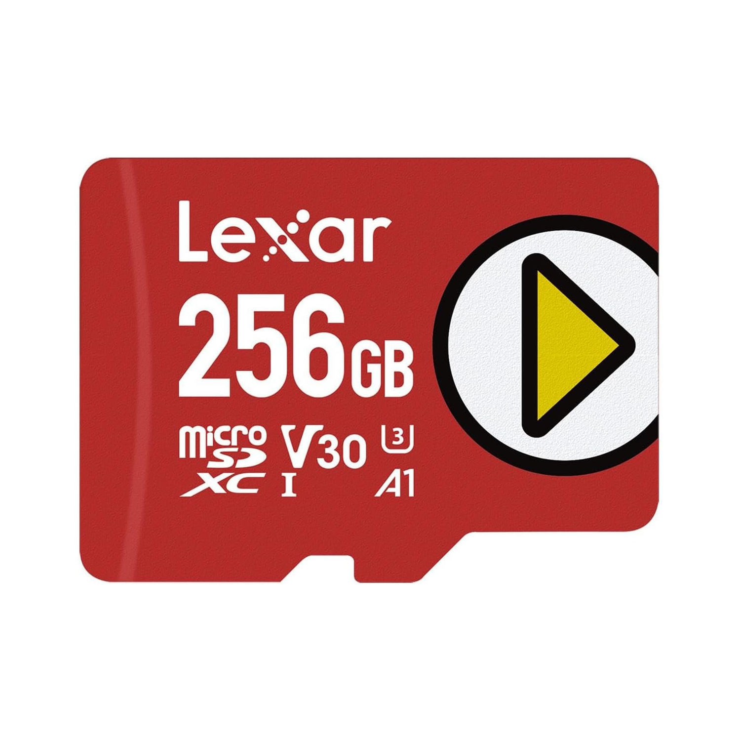 Lexar 256GB Play microSDXC Memory Card, UHS-I, C10, U3, V30, A1, Full-HD Video, Up to 160/100 MB/s, Expanded Storage for Nintendo-Switch, Gaming