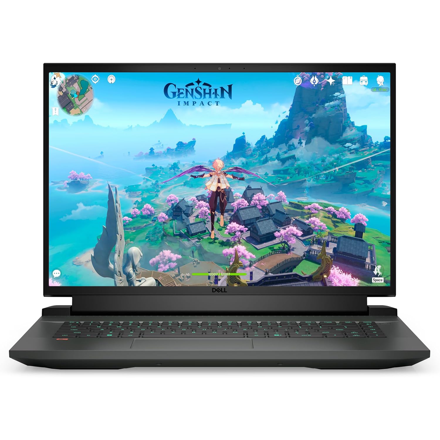 Dell G16 Gaming Laptop, 16" QHD 165Hz Display, Intel Core i7-12700H, NVIDIA GeForce RTX 3060 6GB GDDR6, 1TB PCIe SSD, 32GB DDR5 RAM, Backlit Keyboard, Win 11 Pro, Black