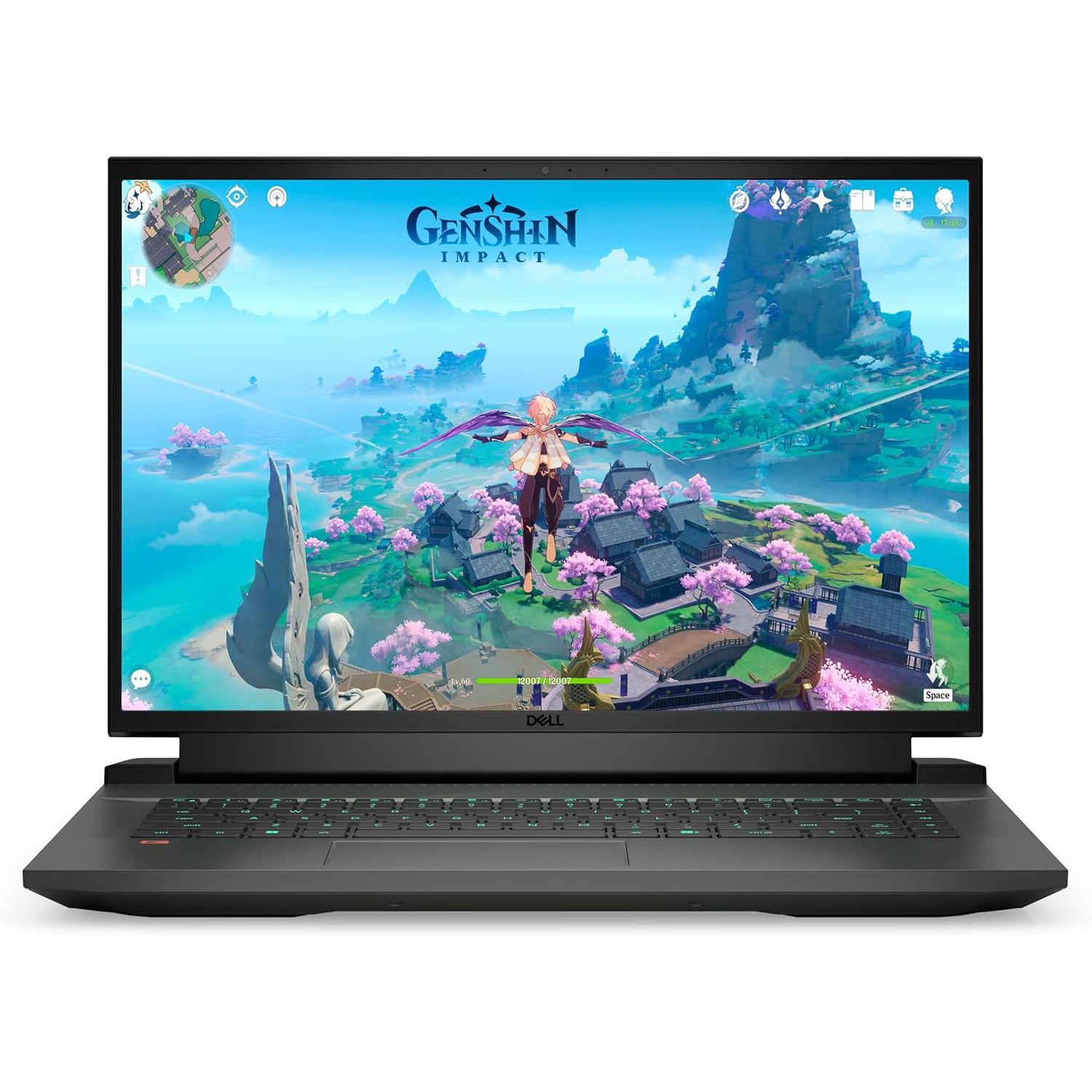 Dell G16 Gaming Laptop, 16" QHD 165Hz Display, Intel Core i7-12700H, NVIDIA GeForce RTX 3060 6GB GDDR6, 2TB PCIe SSD, 32GB DDR5 RAM, Backlit Keyboard, Win 11 Pro, Black