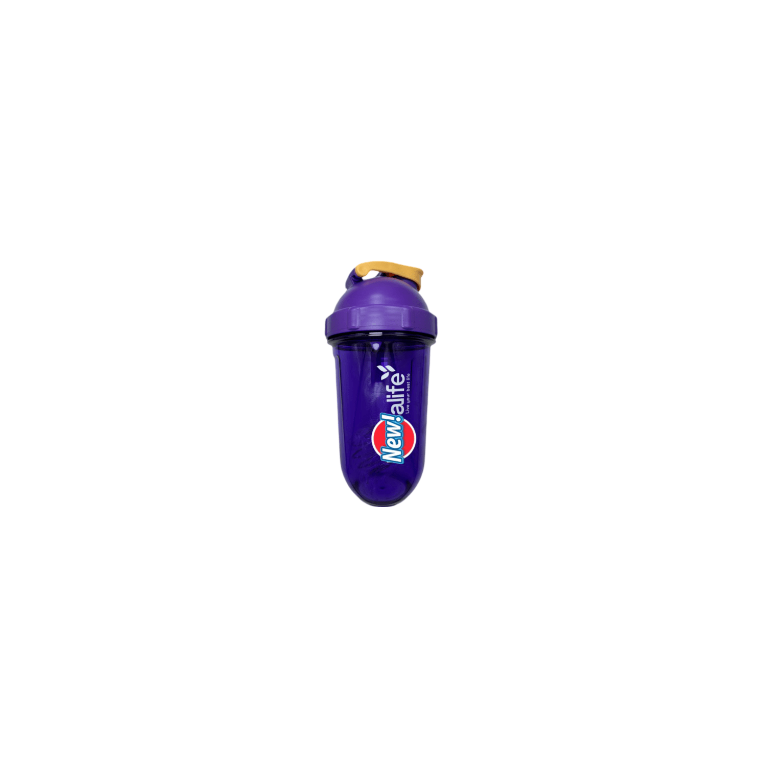 New life Portable Shaker Bottle Purple 500ml