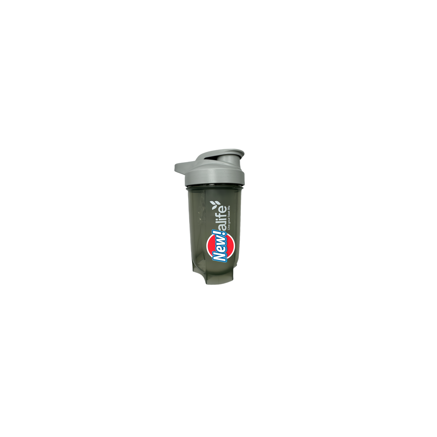 New life Portable Shaker Bottle Grey 500ml