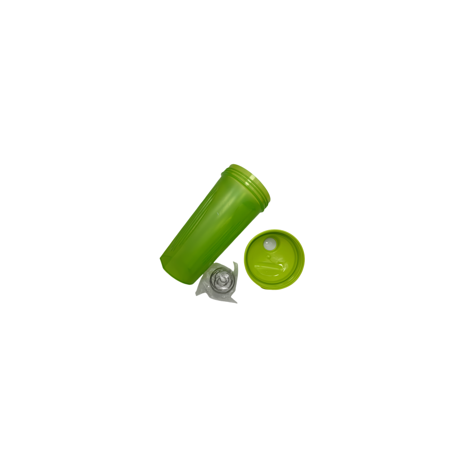 Bouteille mélangeuse portative New Life, vert 600&nbsp;ml