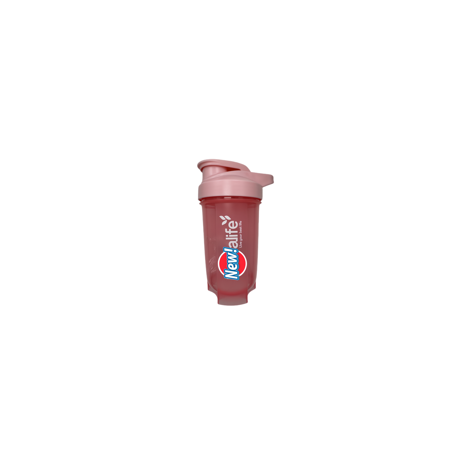 New life Portable Shaker Bottle Pink 500ml