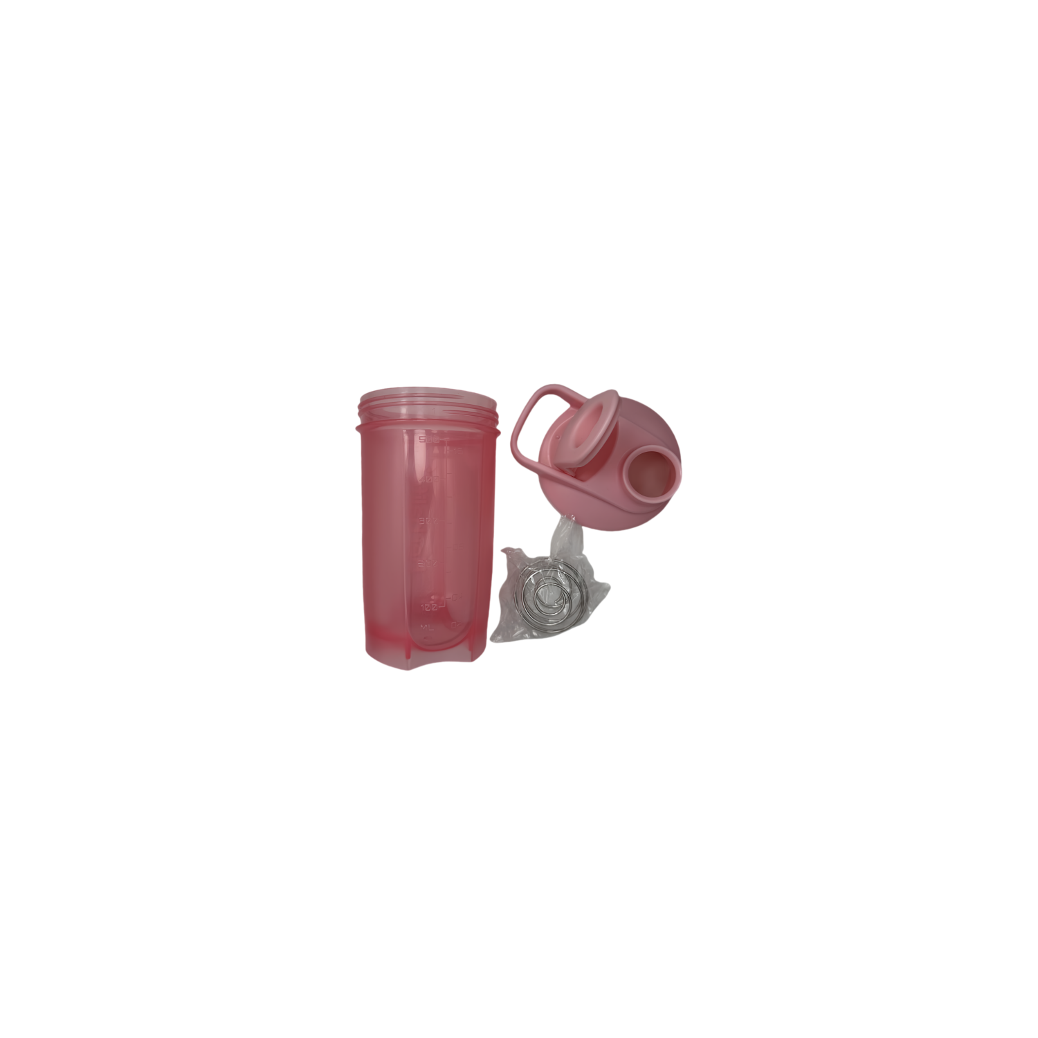 New life Portable Shaker Bottle Pink 500ml