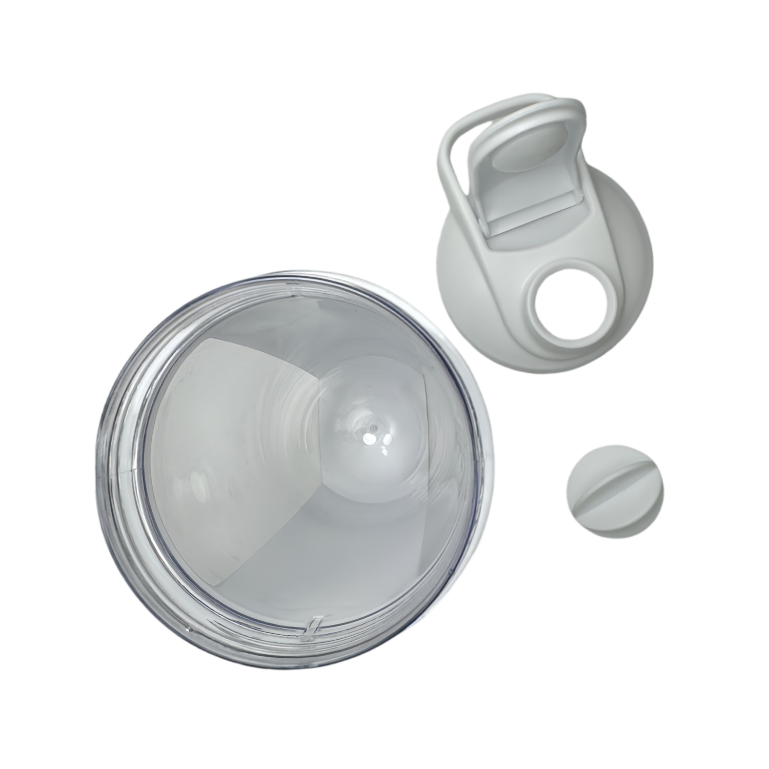 New life Portable Shaker Bottle White 500ml