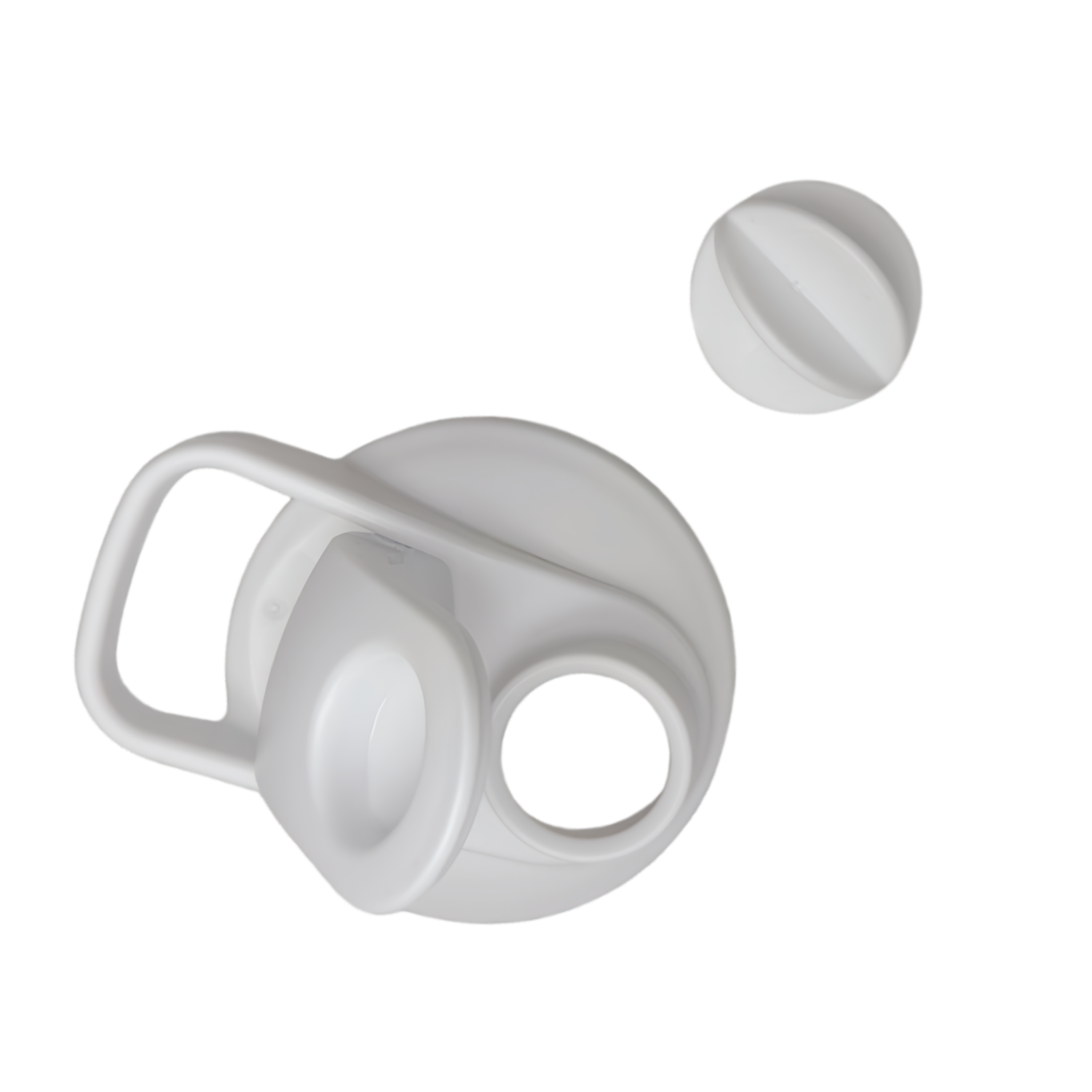 New life Portable Shaker Bottle White 500ml