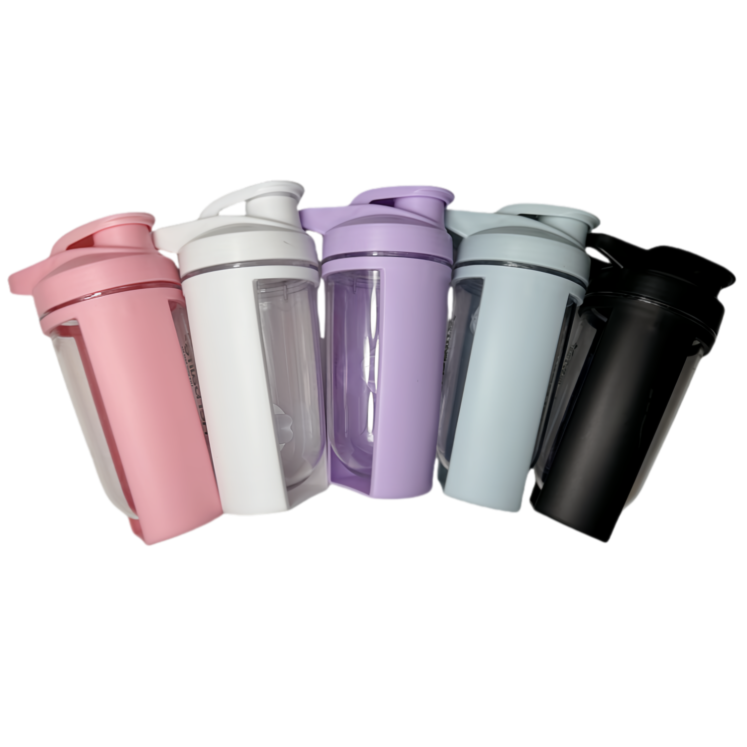 New life Portable Shaker Bottle White 500ml