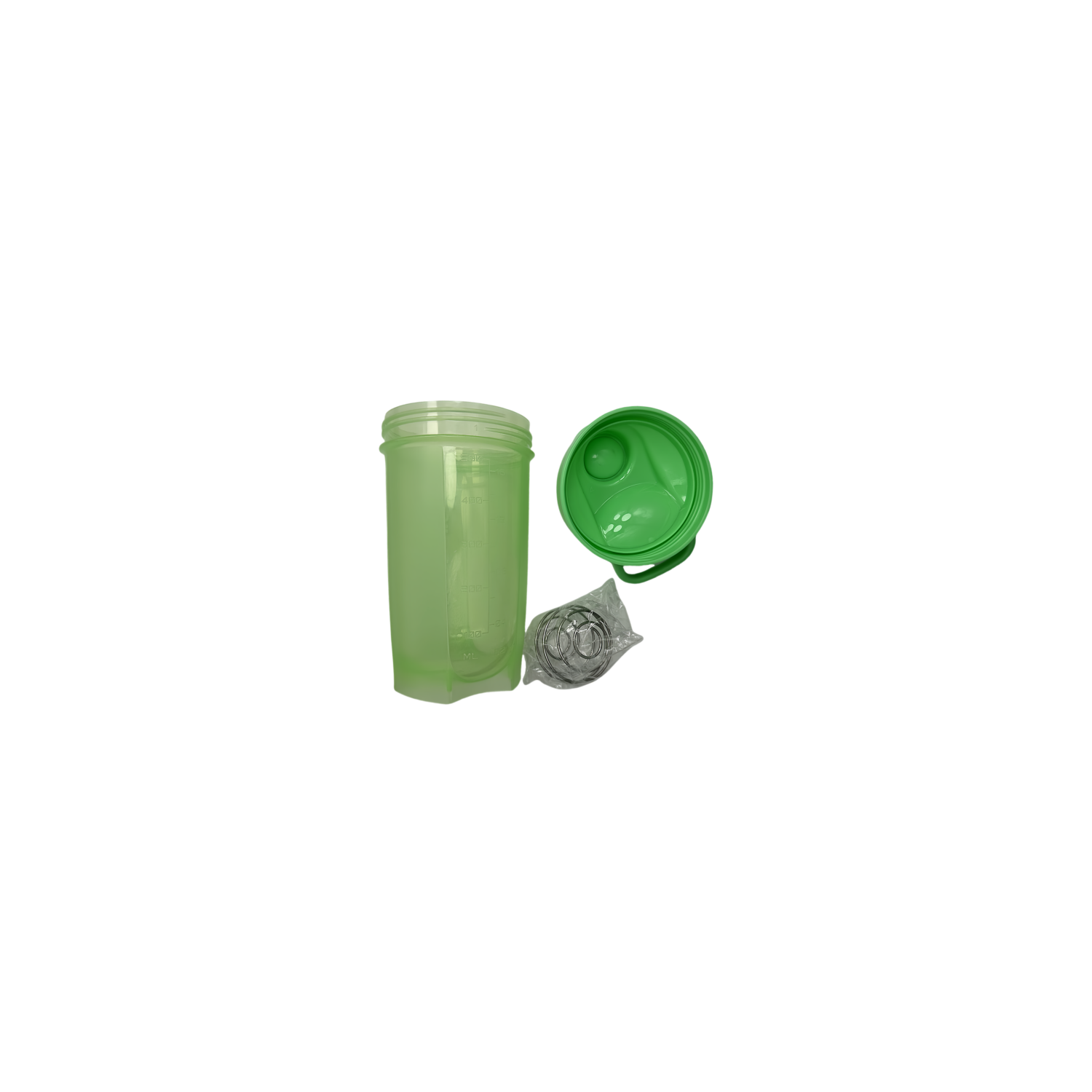 New life Portable Shaker Bottle Green 500ml