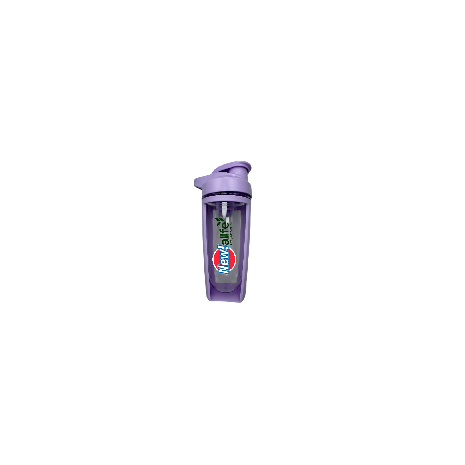 Bouteille mélangeuse portative New Life, violet 500&nbsp;ml
