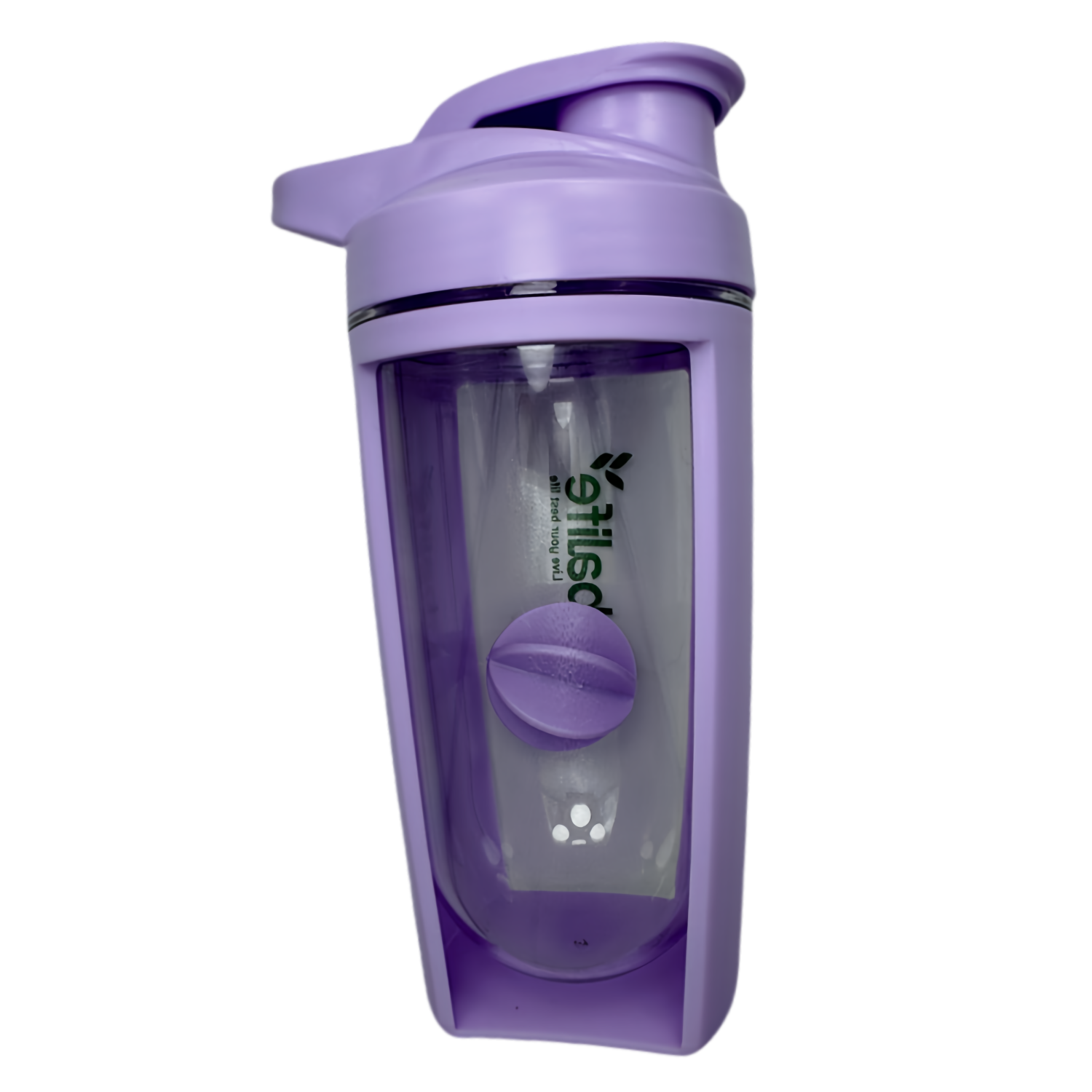 Bouteille mélangeuse portative New Life, violet 500 ml