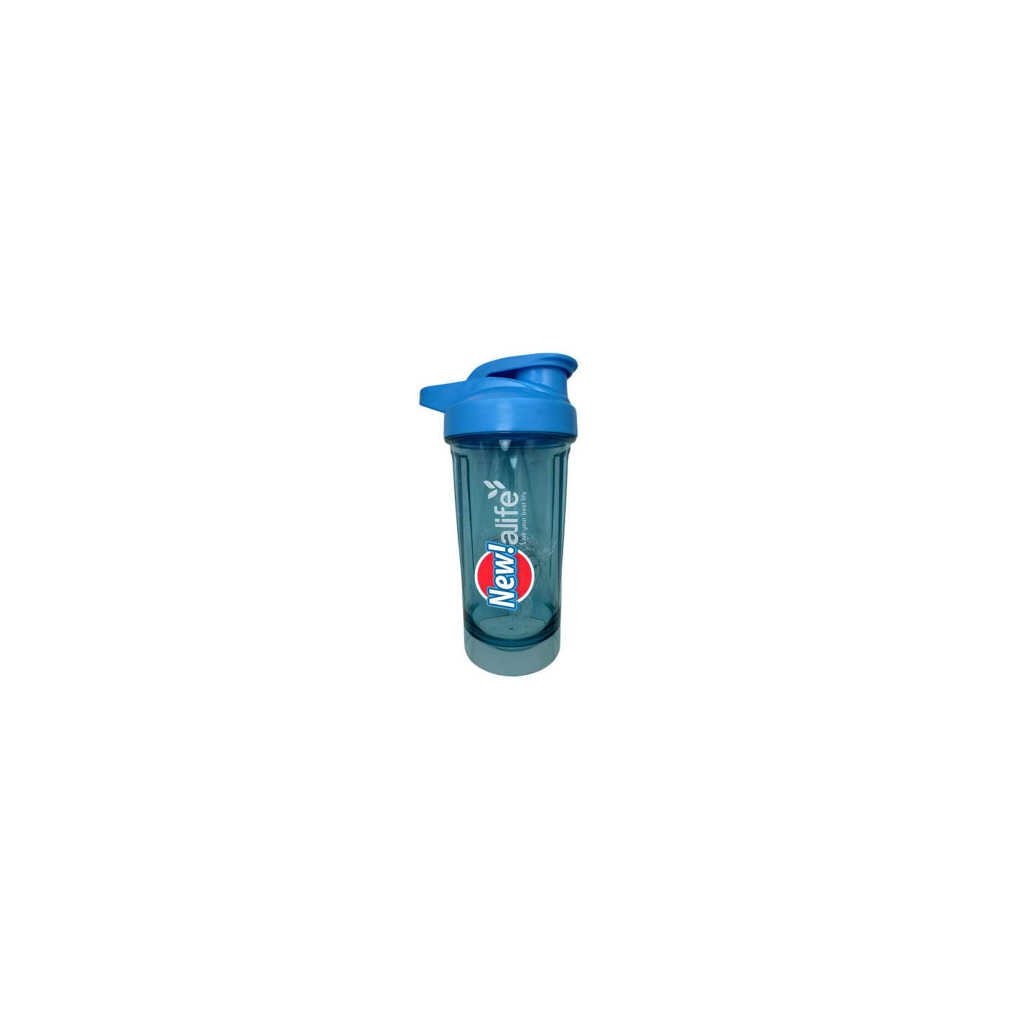 Bouteille mélangeuse portative 400&nbsp;ml bleue New Life