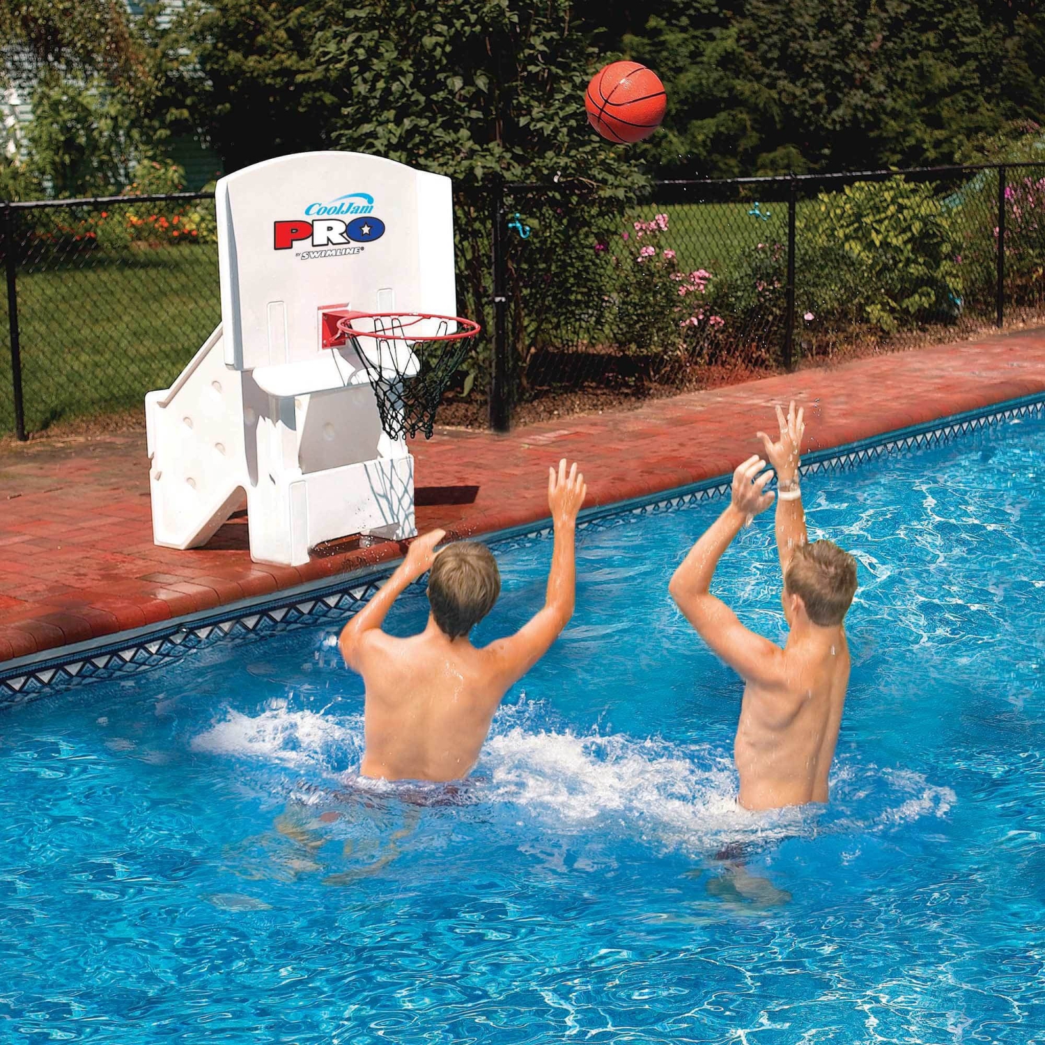 44" Cool Jam Pro Adjustable Poolside Extra Wide Basketball Hoop