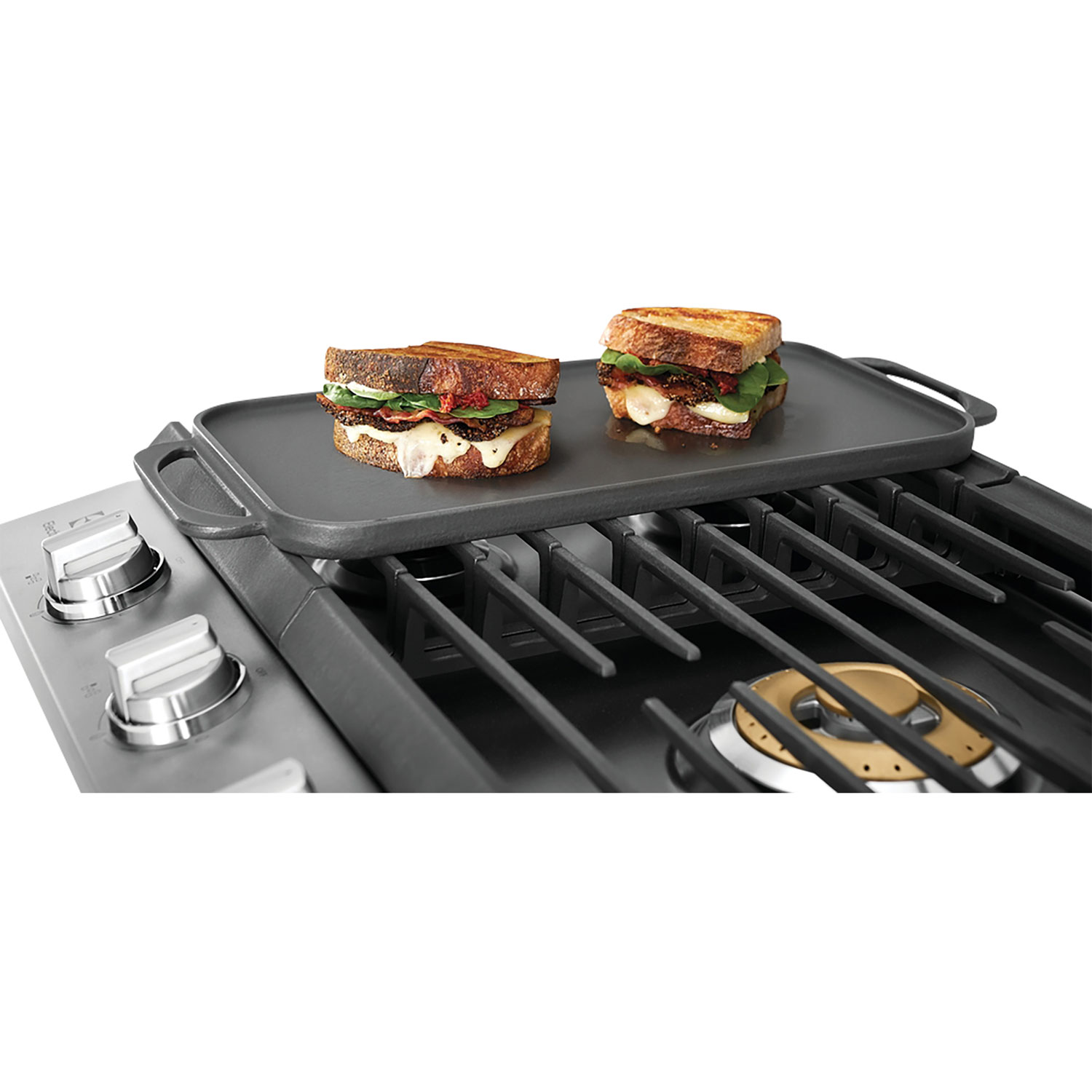 Surface de cuisson au gaz à 5 brûleurs de 36 po d'Electrolux - Acier inoxydable