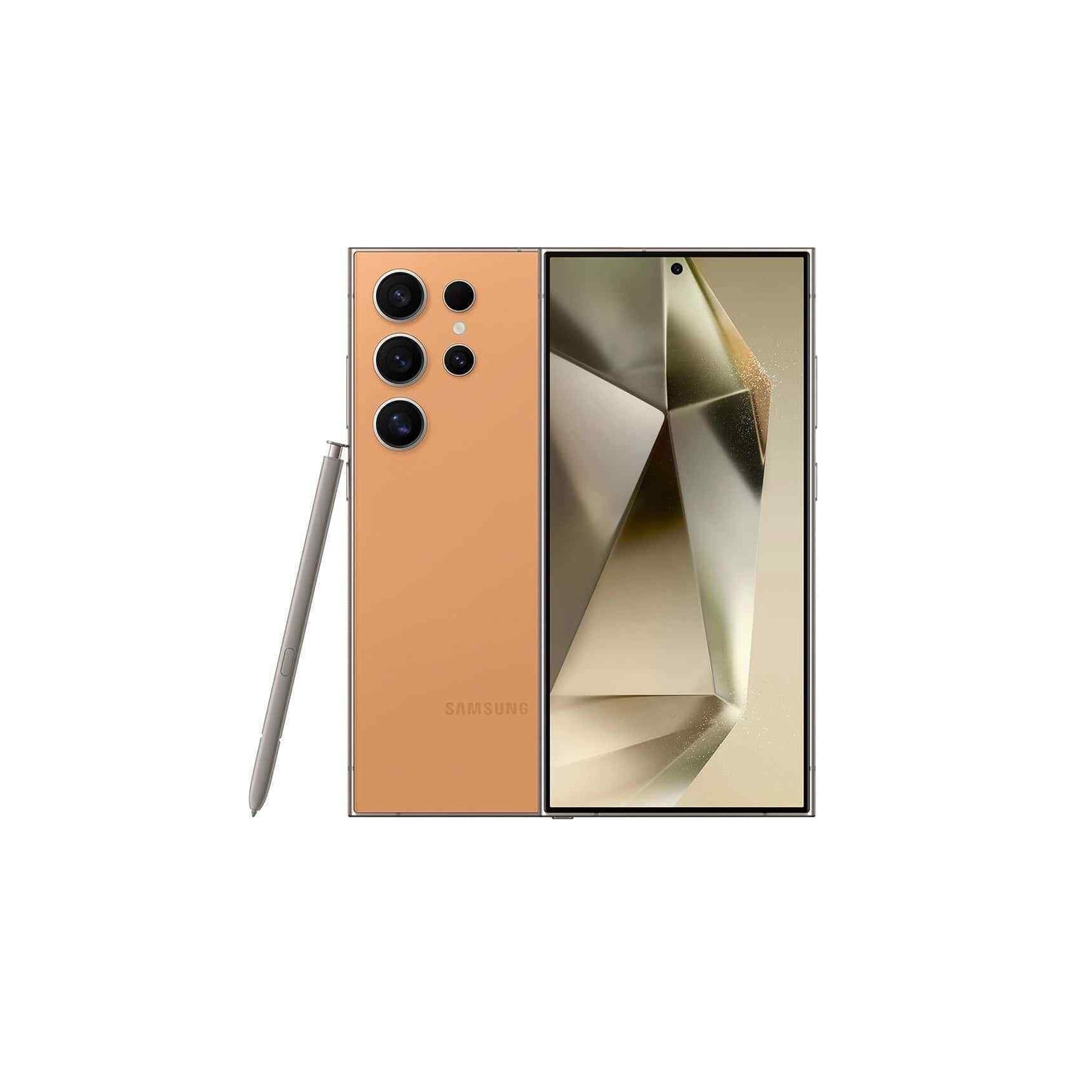 Refurbished - Samsung Galaxy S24 Ultra 256GB - Titanium Orange- Unlocked