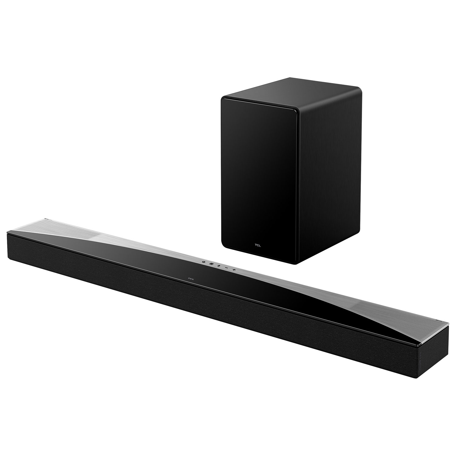 Barre de son 5.1.2 canaux Dolby Atmos 620 W Q75H avec haut-parleur d'extrêmes graves sans fil de TCL