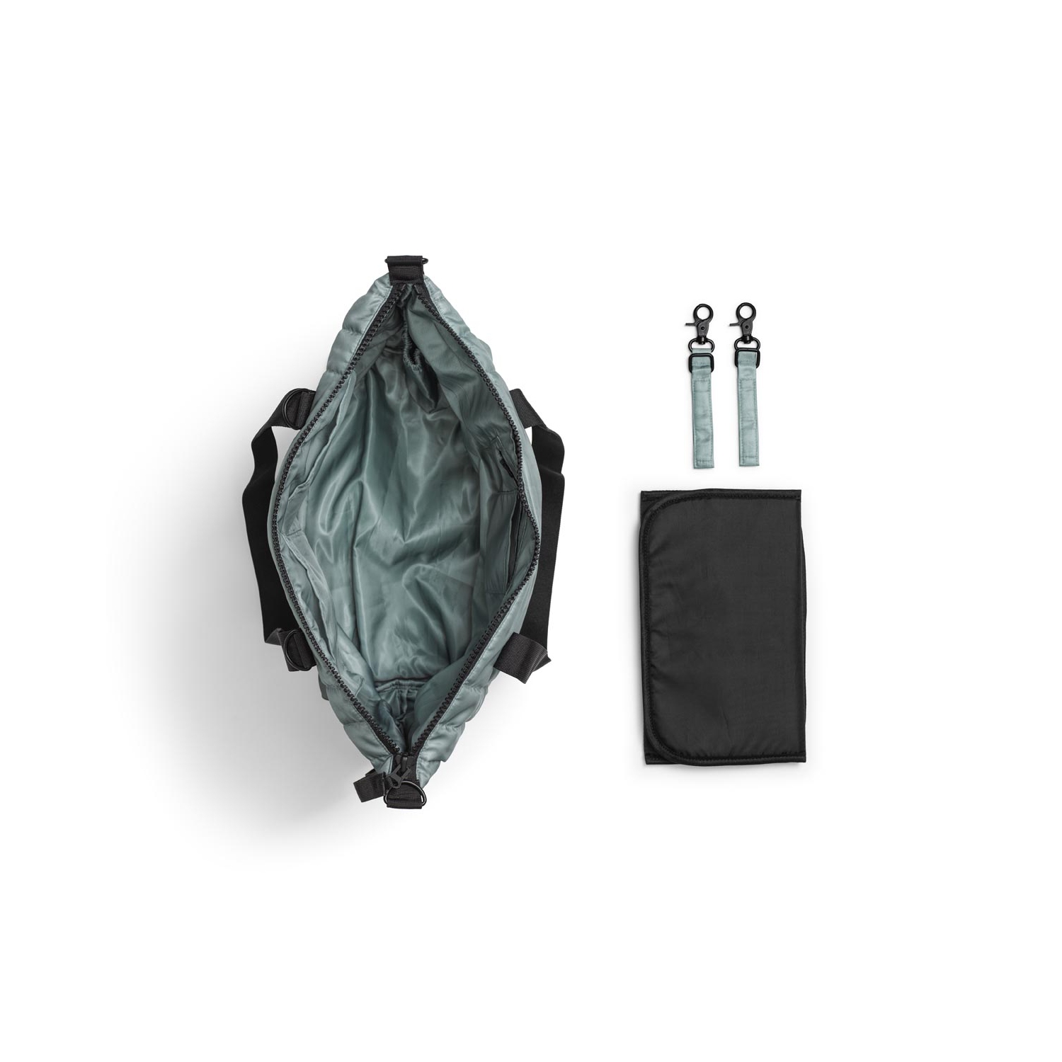 Elodie Details – Sac à langer matelassé – Vert galet