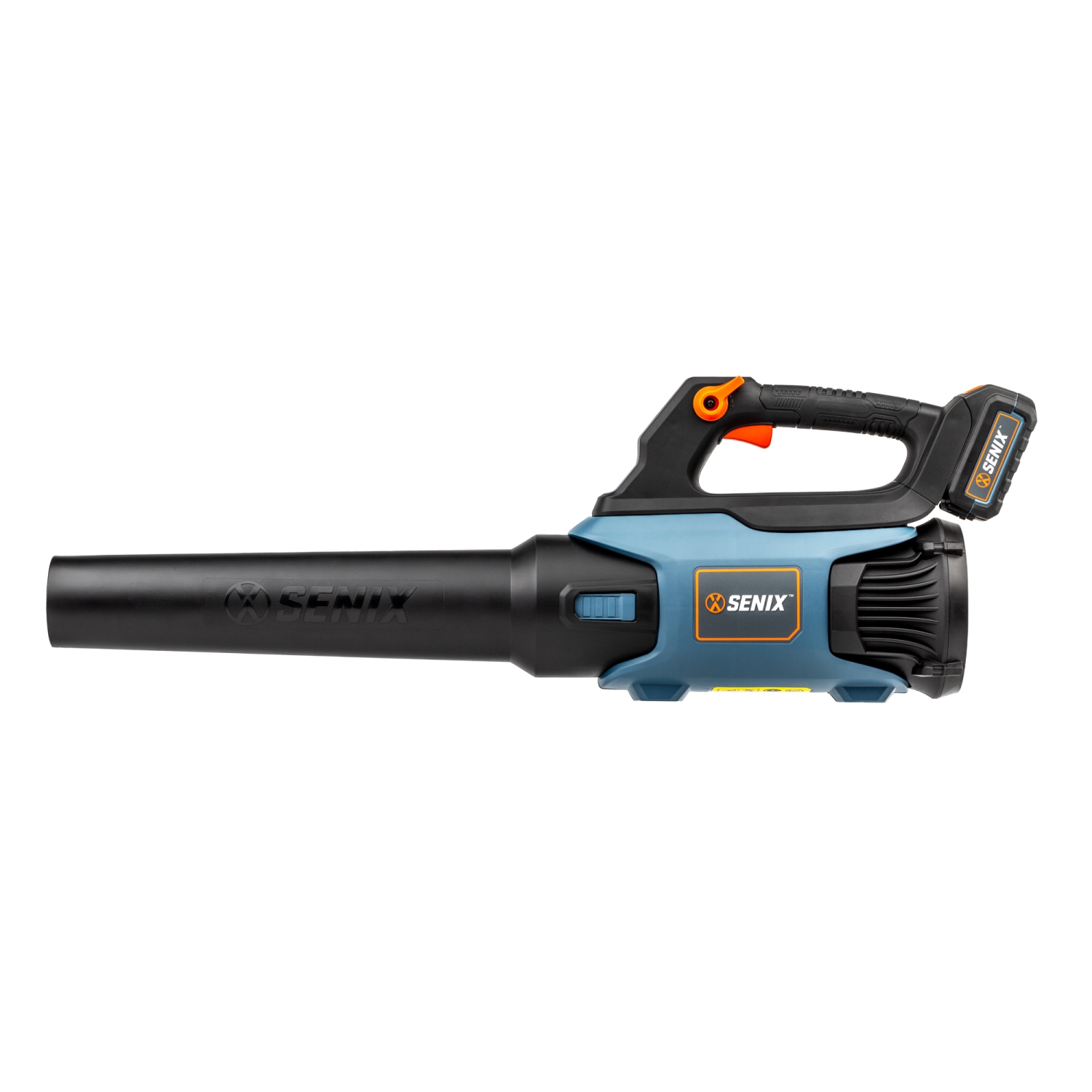 SENIX X2 20V Max* Handheld Cordless Leaf Blower, Up to 350 CFM and 80 MPH, Variable Speed, Cruise Control, Lightweight, Includes 4.0 Ah Battery and 2