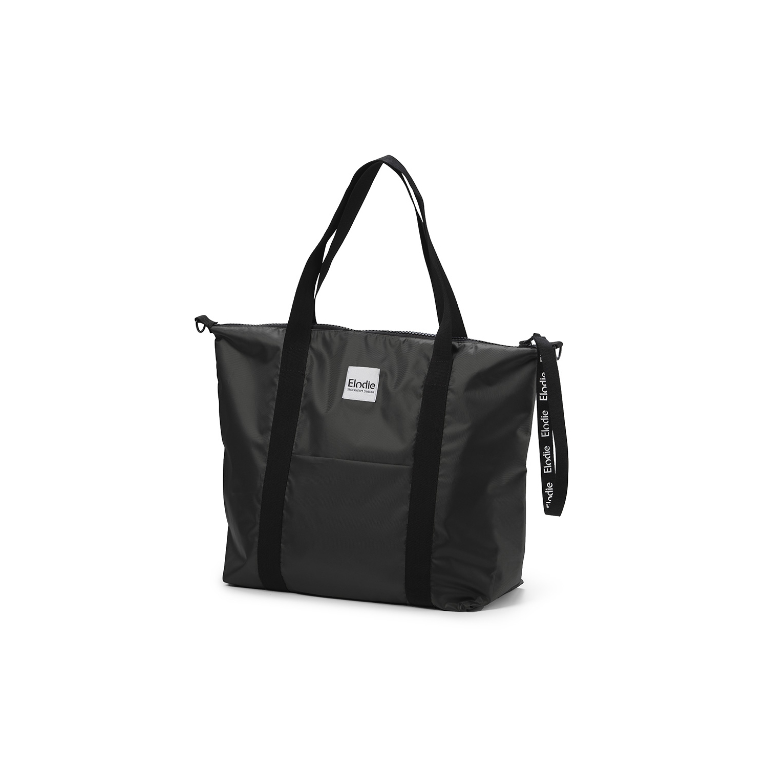 Elodie Details - Sac à langer - coque souple noir brillant