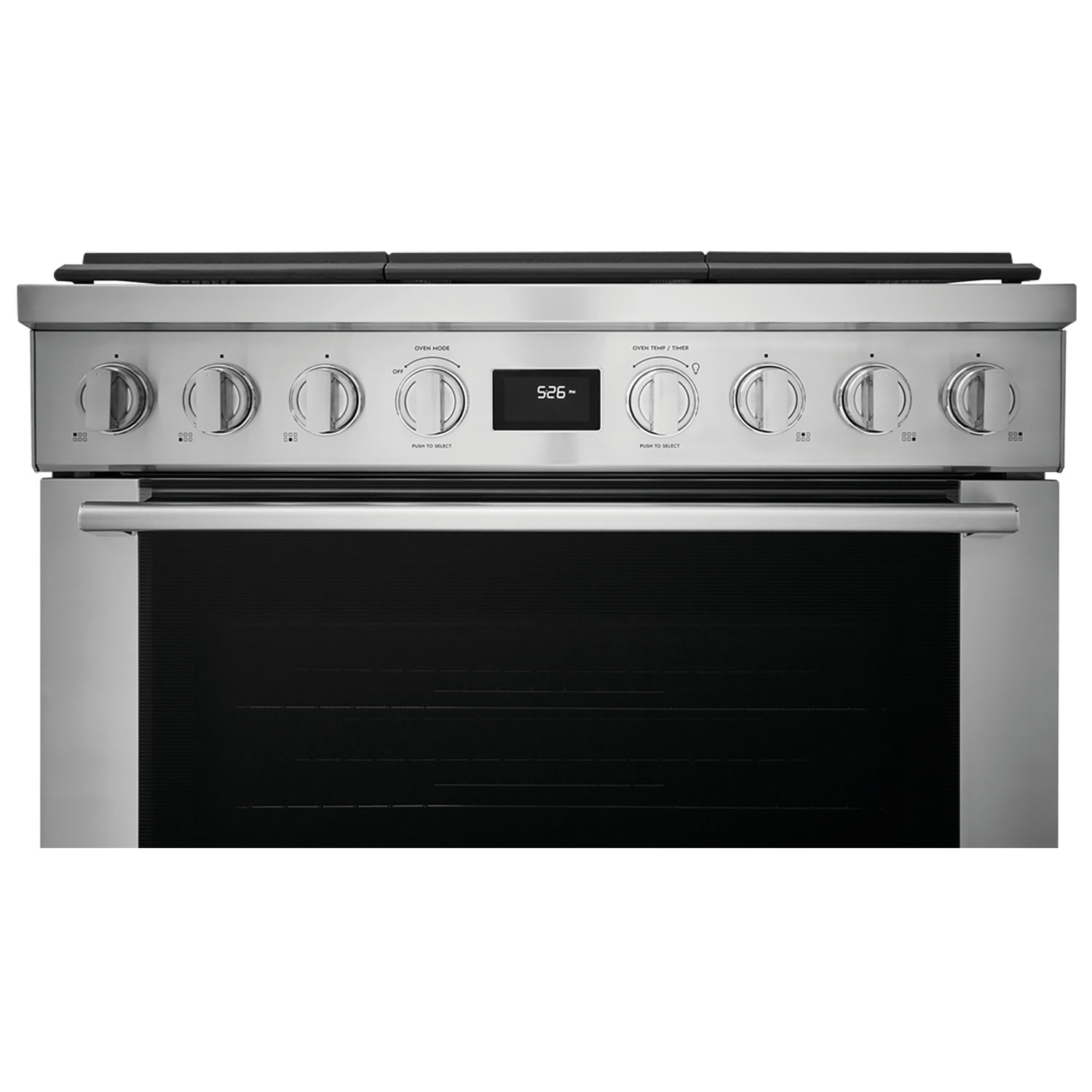 Cuisinière biénergie autonome à convection véritable 36 po 4,4 pi³ d'Electrolux - Acier inoxydable