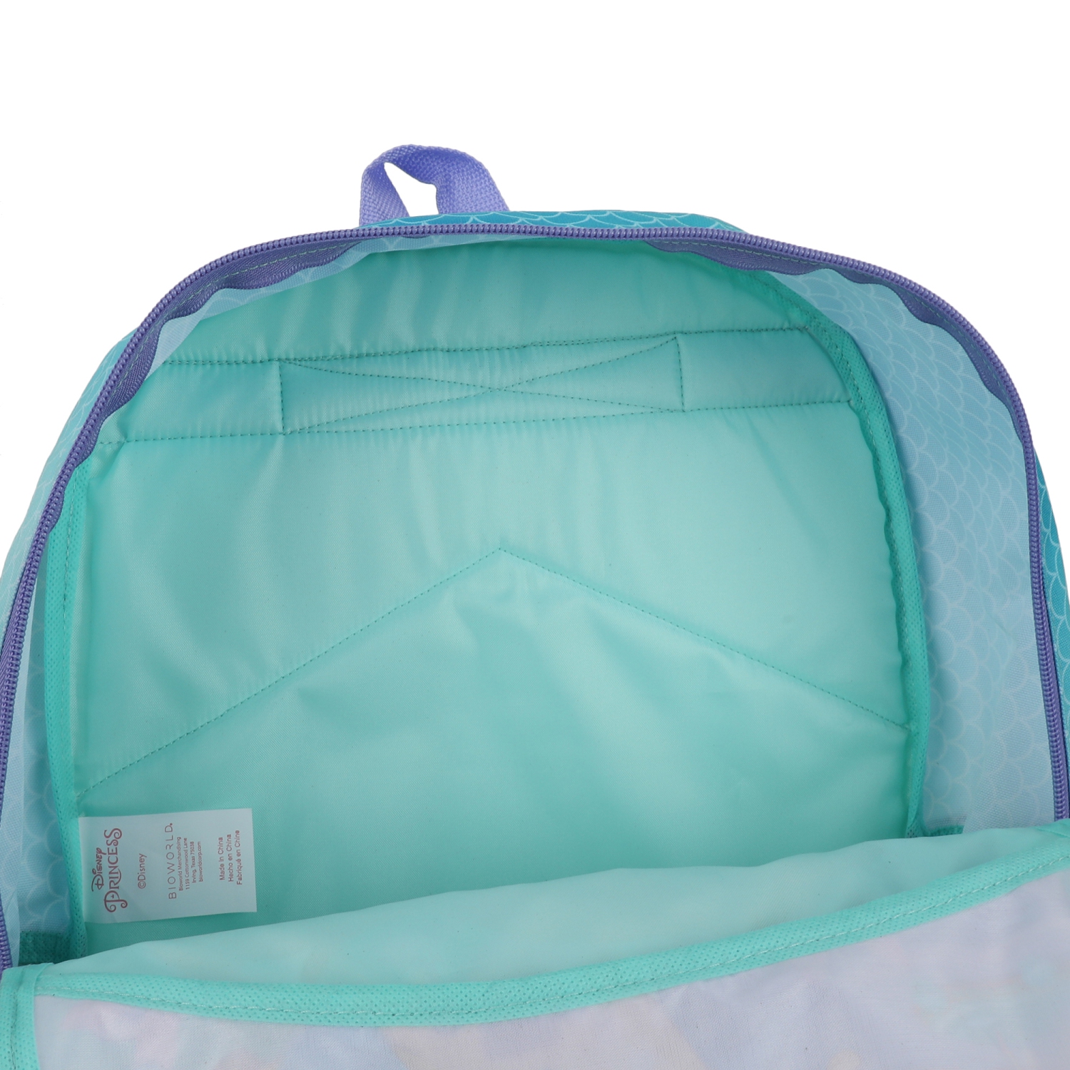 Disney Princess The Little Mermaid Kids 16" Backpack and Lunch Bag 5 Piece Set