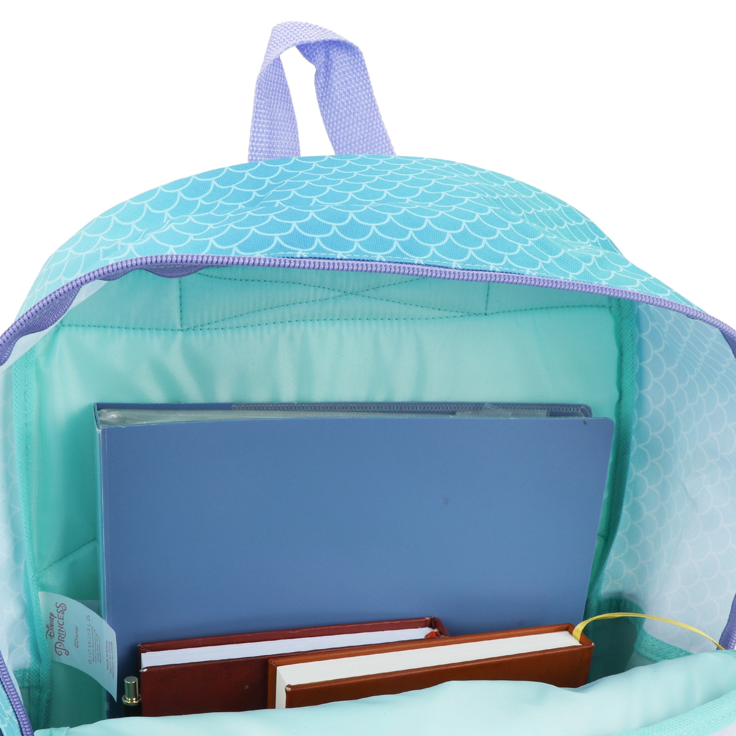 Disney Princess The Little Mermaid Kids 16" Backpack and Lunch Bag 5 Piece Set