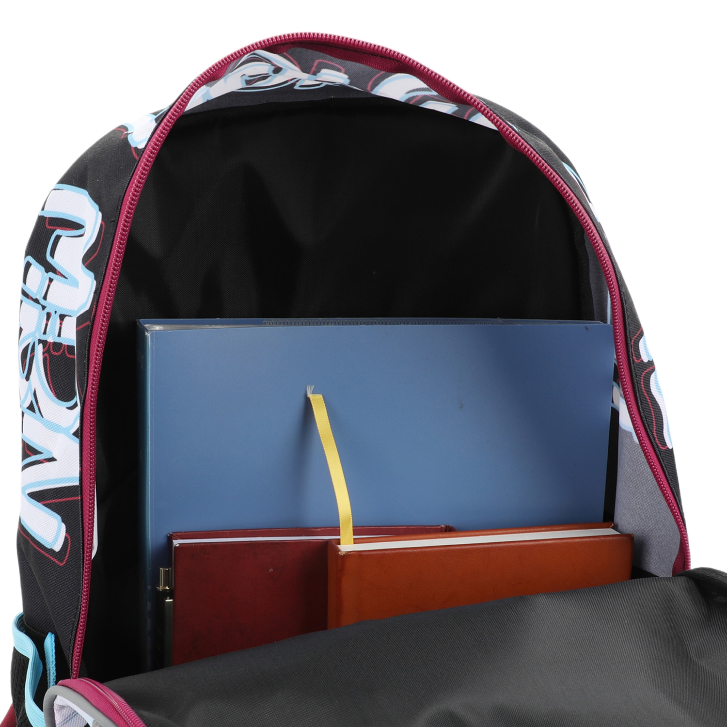 Spider-Man Ghost-Spider Miles and Peter Kids 16" Backpack and Lunch Bag 5 Piece Set