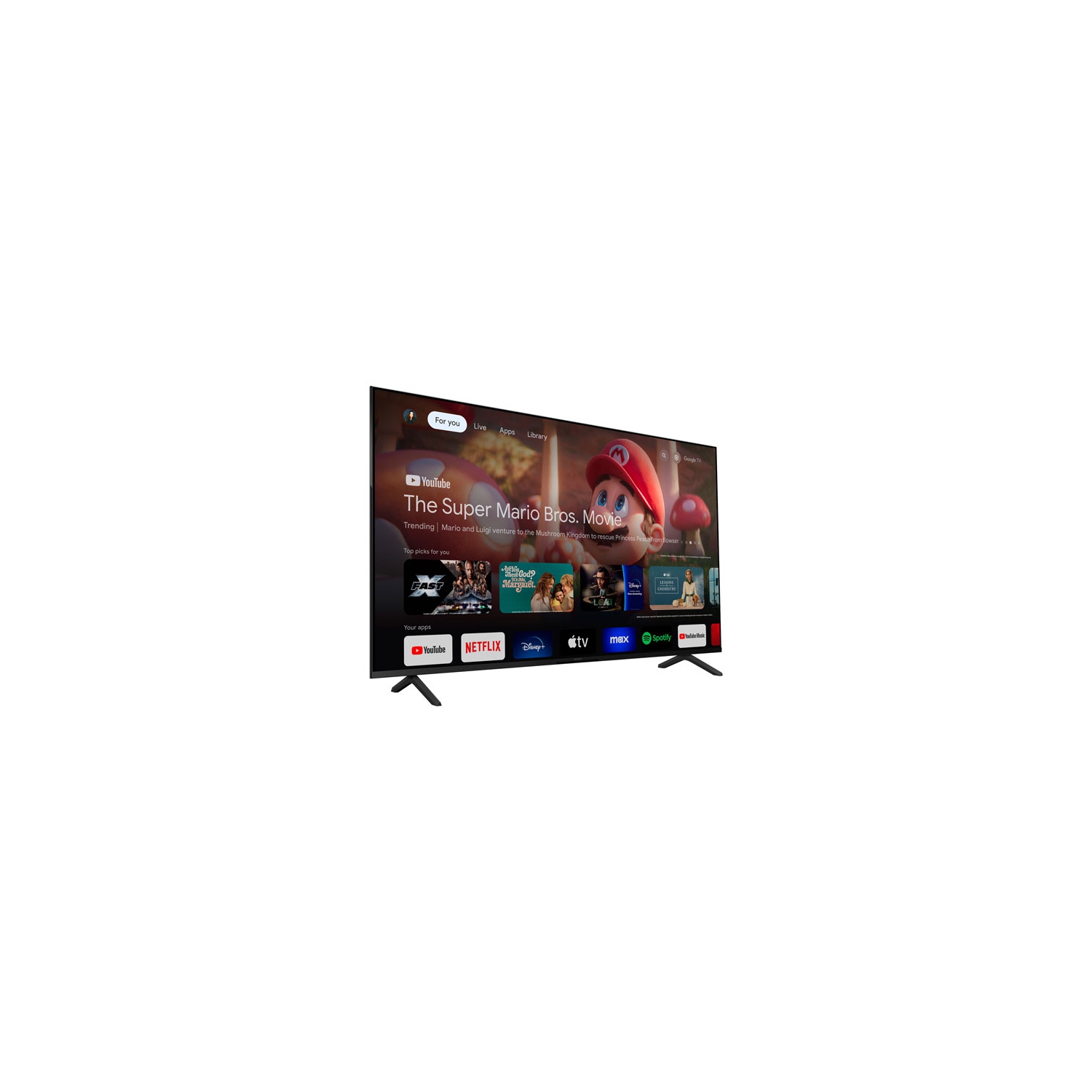 Boîte ouverte - Bravia 3 K50S30&nbsp;B de 50 po/60&nbsp;Hz/HDR 4K/téléviseur intelligent Google TV de Sony