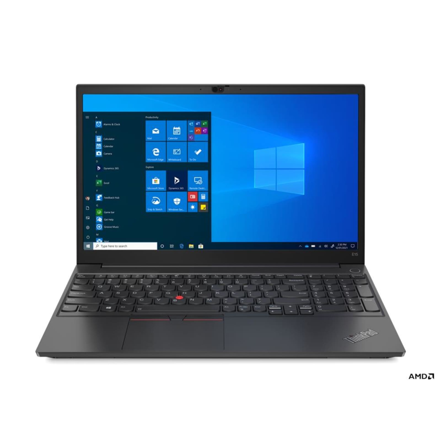 Refurbished (Excellent) Lenovo ThinkPad E15 Gen 3 AMD Laptop | 15.6" 1920x1080 FHD | Ryzen 5-5500U - 1TB SSD Hard Drive - 12GB RAM | 6 cores @ 4.0 GHz Win 11 Pro Black