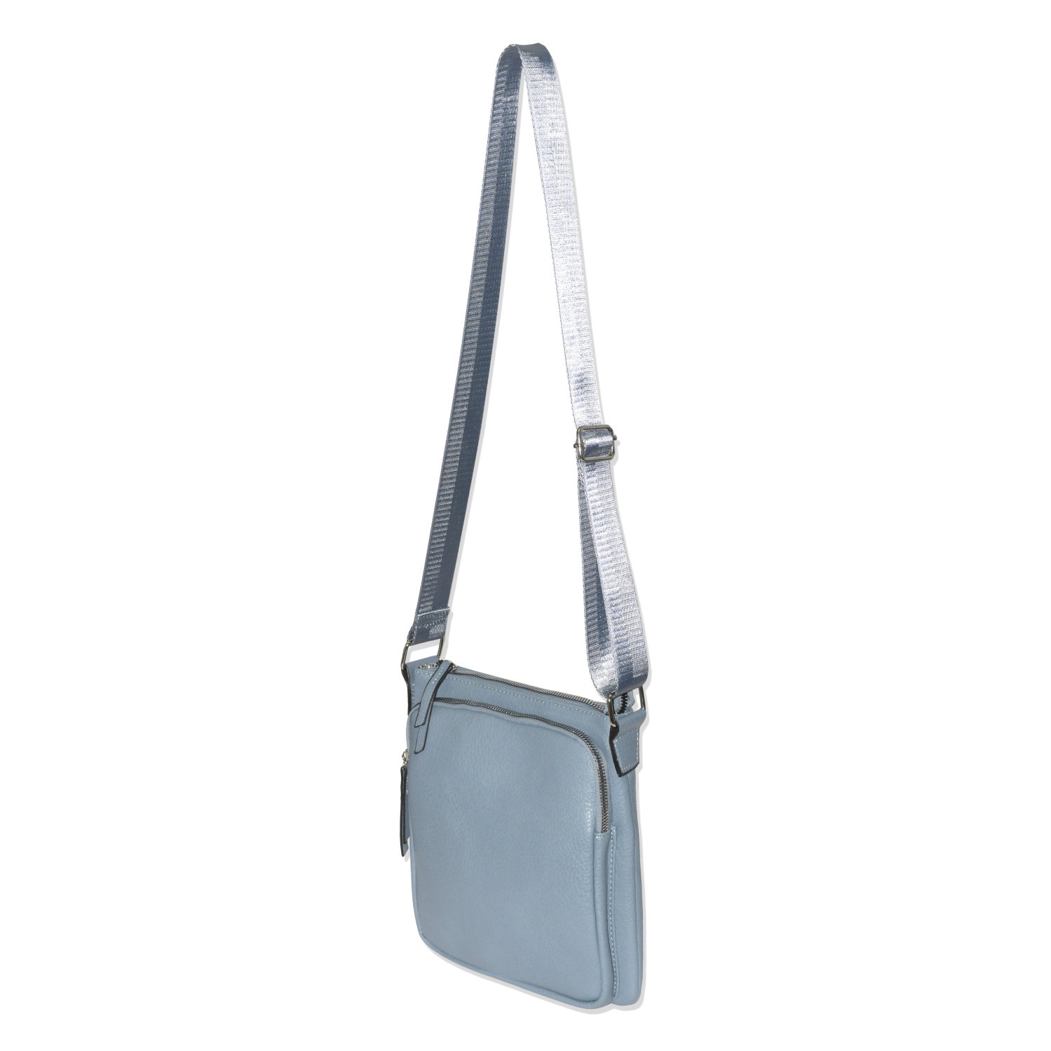 CROSSBODY BAG WITH FRONT ZIPPER POCKET