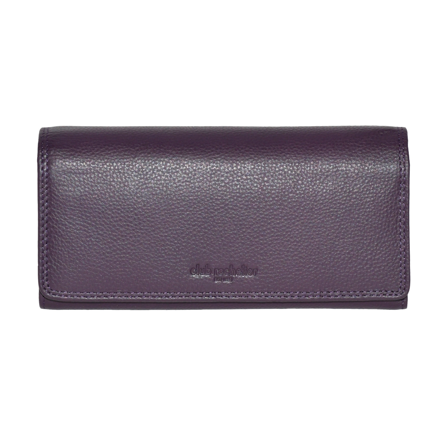 Pochette-portefeuille pour femmes avec chéquier et soufflet