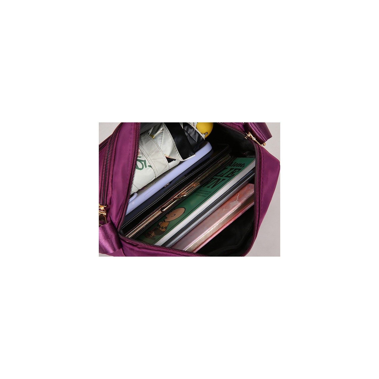 Sac matelassé en nylon pour femmes