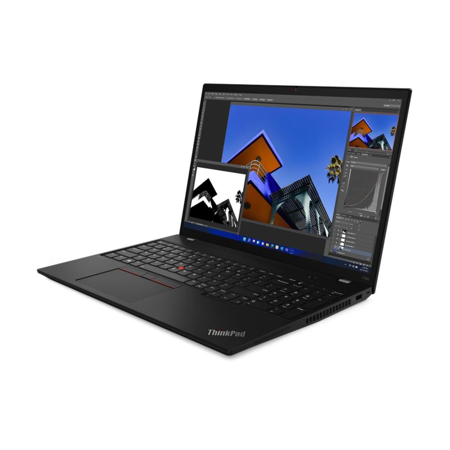 Lenovo ThinkPad P16s Gen 1 AMD Laptop | 16" 1920x1200 FHD+ | Ryzen 7 Pro-6850U - 512GB SSD Hard Drive - 32GB RAM | 8 cores @ 4.7 GHz Win 11 Pro Black