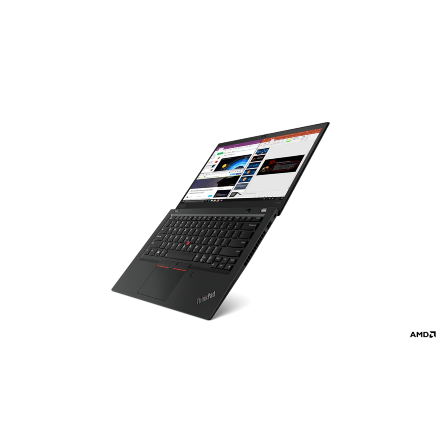 Refurbished Lenovo ThinkPad T495s Laptop | 14" 1920x1080 FHD | Ryzen 5 Pro-3500U - 512GB SSD Hard Drive - 16GB RAM | 4 cores @ 3.7 GHz Win 10 Pro