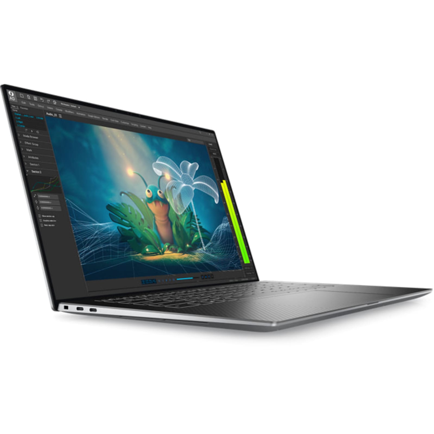 Refurbished Dell Precision 5570 Workstation Laptop (2022) | 15.6" 3840x2400 4k | Core i7-12800H - 1TB SSD Hard Drive - 32GB RAM - Nvidia RTX A2000 |