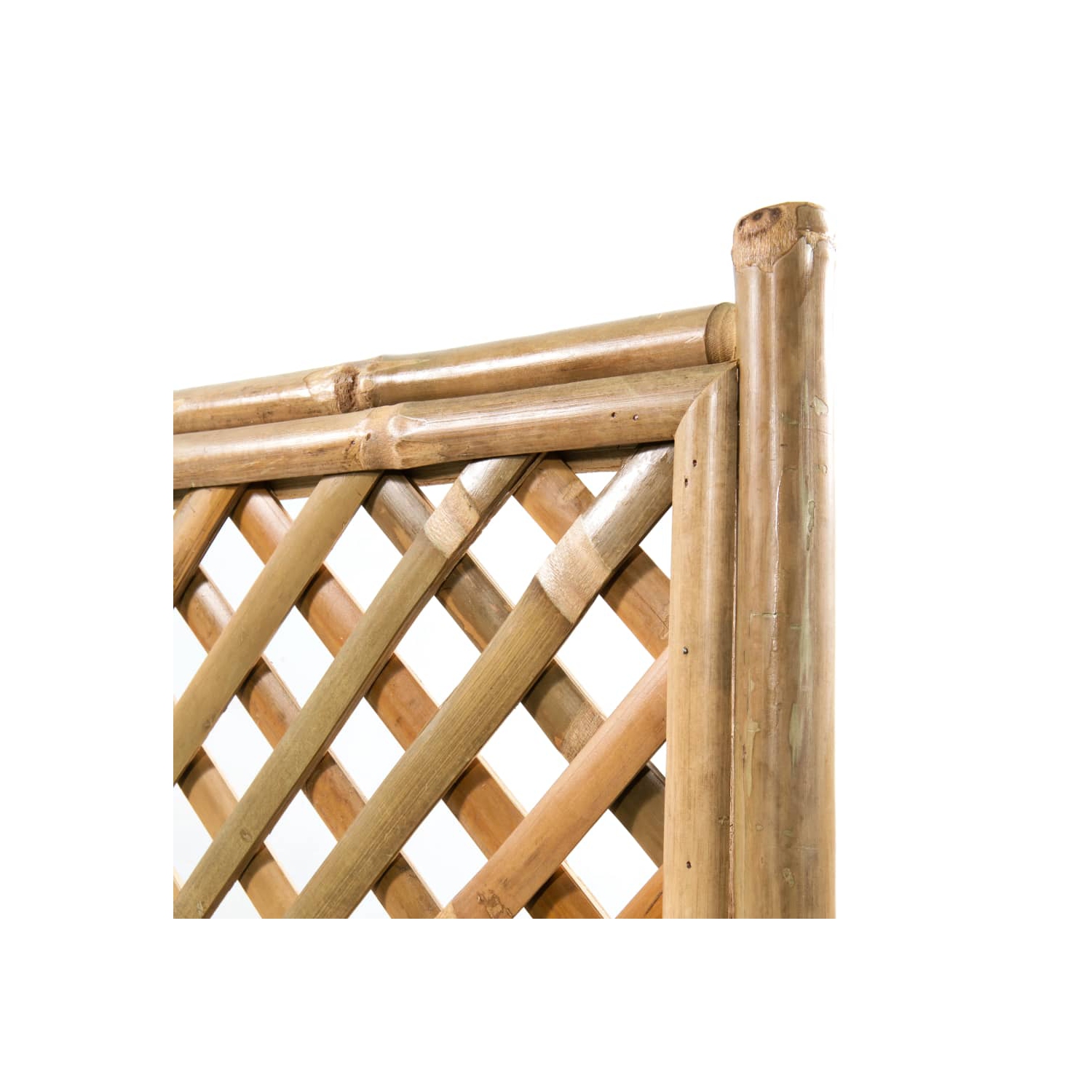 vidaXL Garden Raised Bed with Trellis Bamboo 40 cm