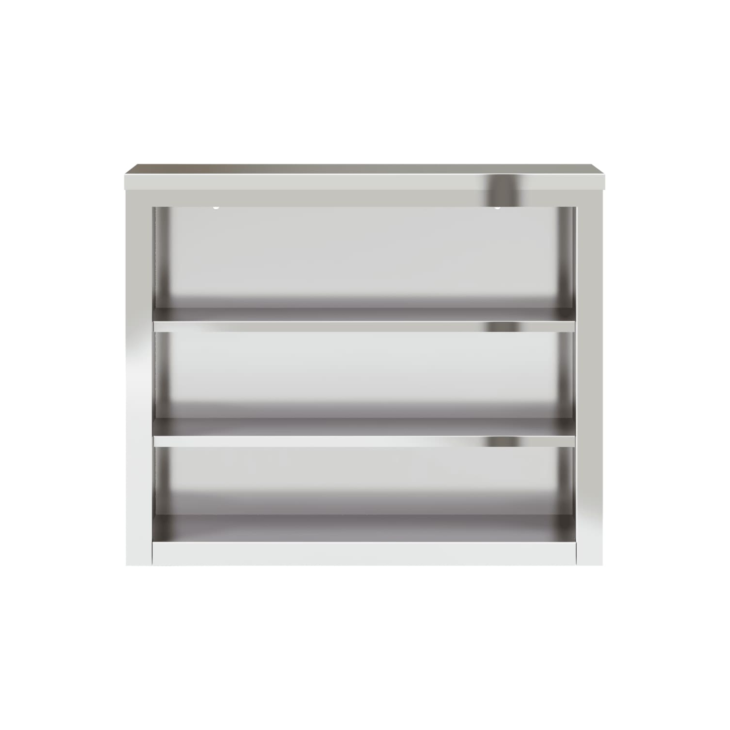 Armoire murale de cuisine avec tablettes en acier inoxydable vidaXL