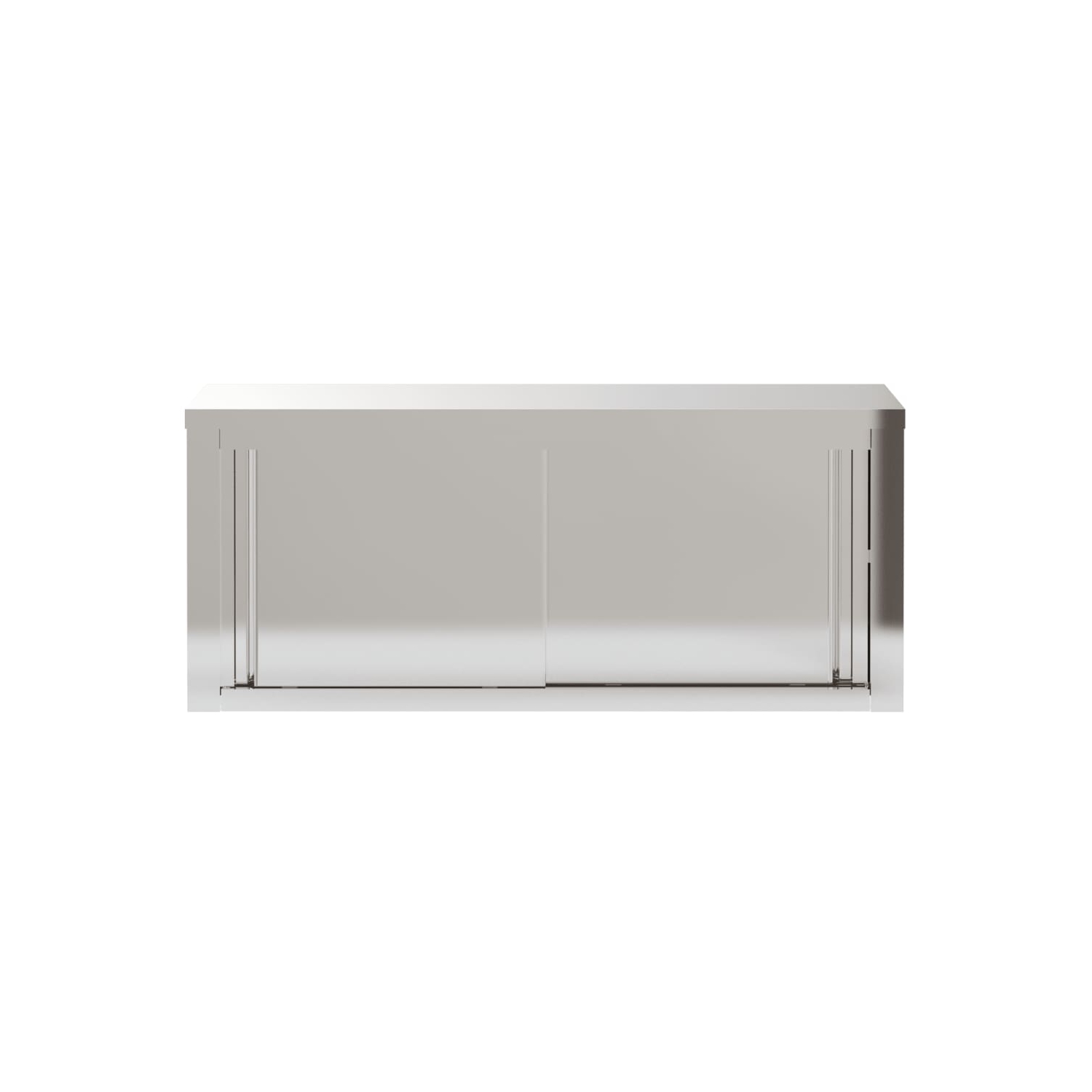 Armoire murale de cuisine avec portes coulissantes en acier inoxydable vidaXL