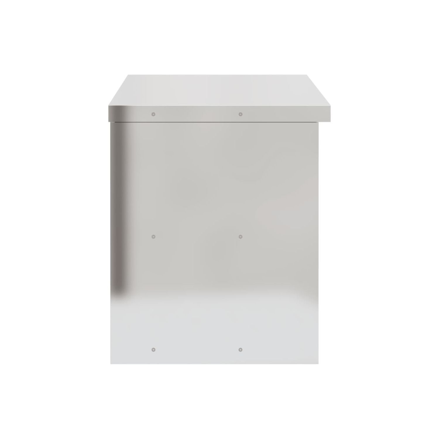 Armoire murale de cuisine avec portes coulissantes en acier inoxydable vidaXL