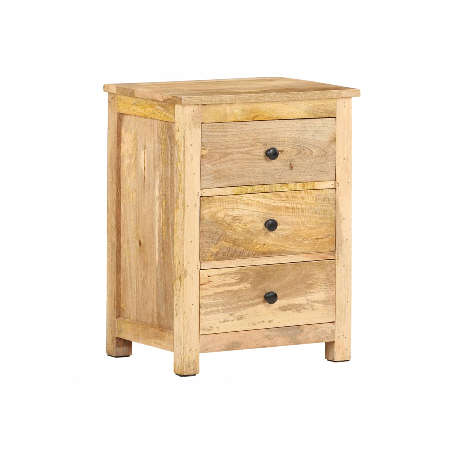 vidaXL Bedside Cabinet 45x35x60 cm Solid Mango Wood