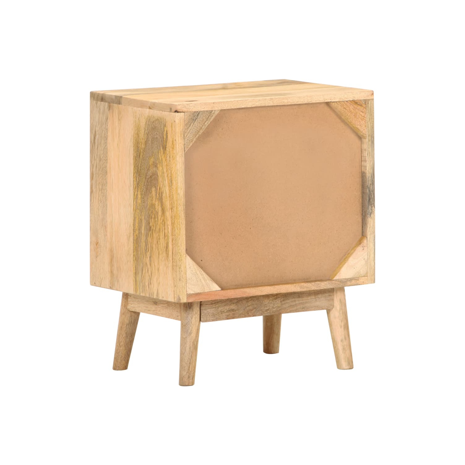 vidaXL Bedside Cabinet 40x30x50 cm Solid Mango Wood